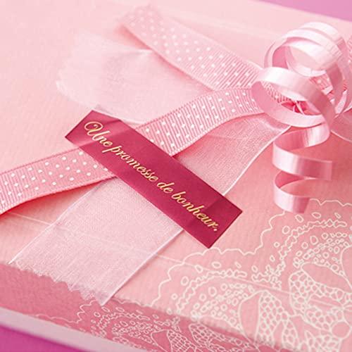 HEADS EGS-1S Gift Stickers, Elegant Suite, Pink (200 Stickers)