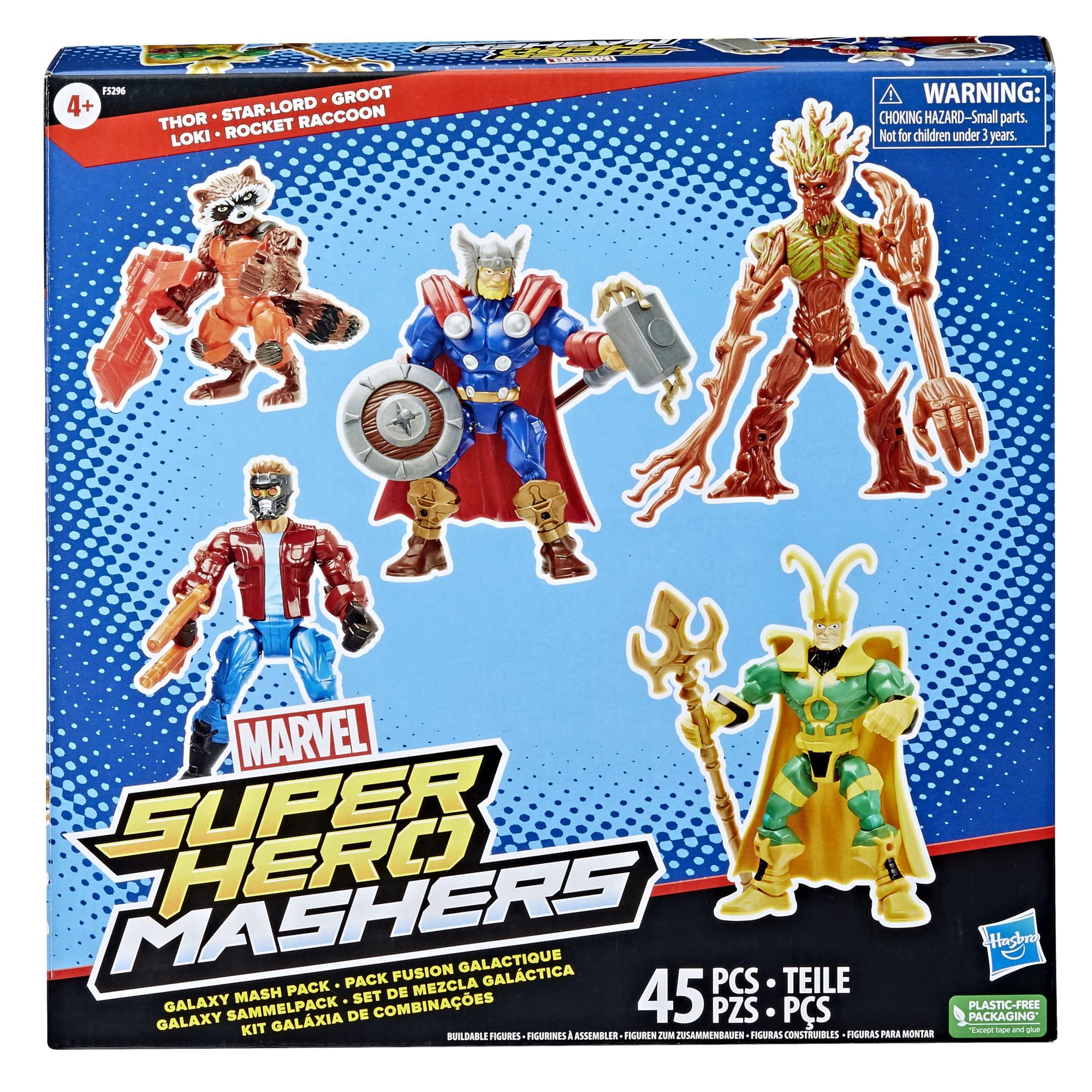 Marvel Marvel Super Hero Mashers Thor and Guardians of The Galaxy Pack