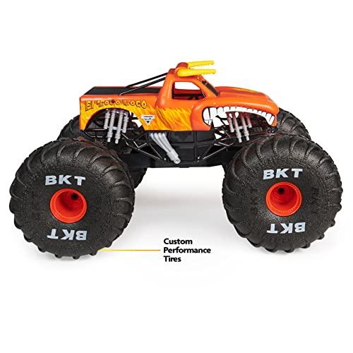 Monster Jam Monster Jam, Official MEGA El Toro Loco, All-Terrain Remote Control Monster Trucks, 1:6 Scale, Kids Toys for Boys and Girls Aged 4 and Up