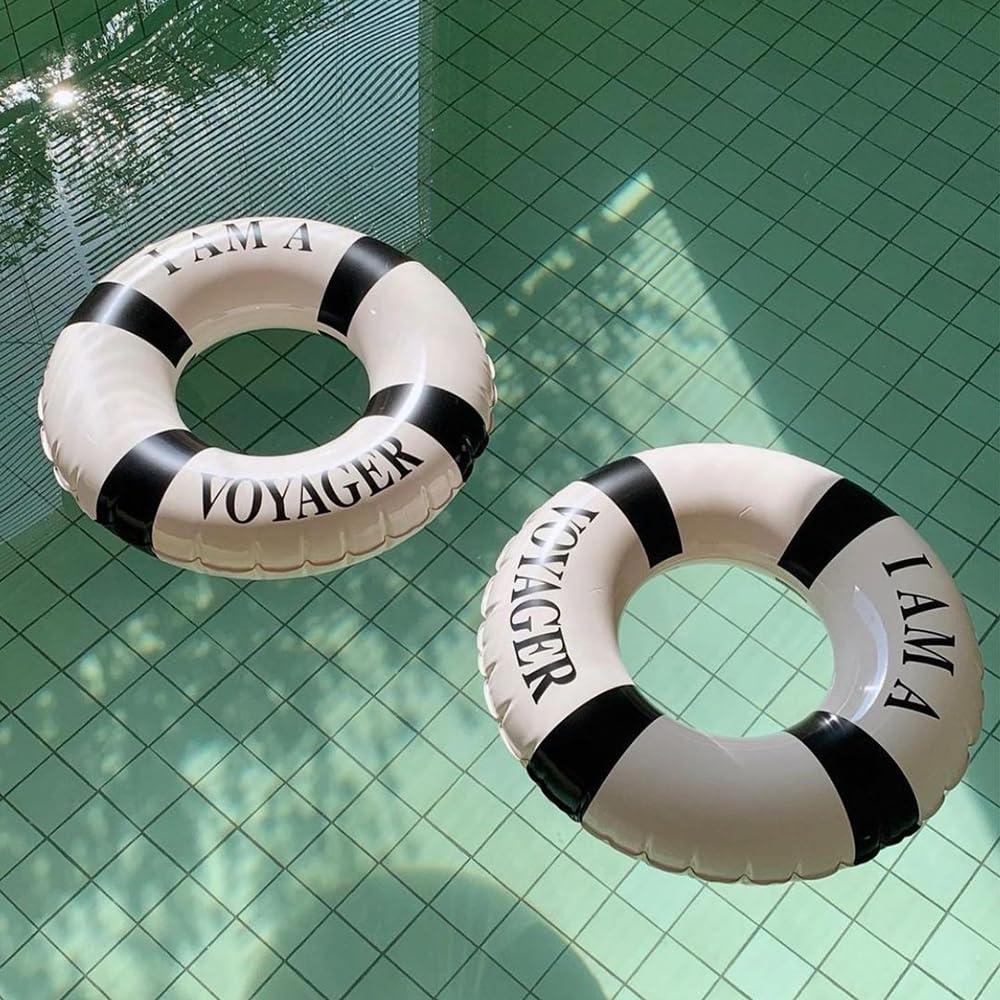 YYNLIN YYNLIN Pool Ring Black and White, 60#