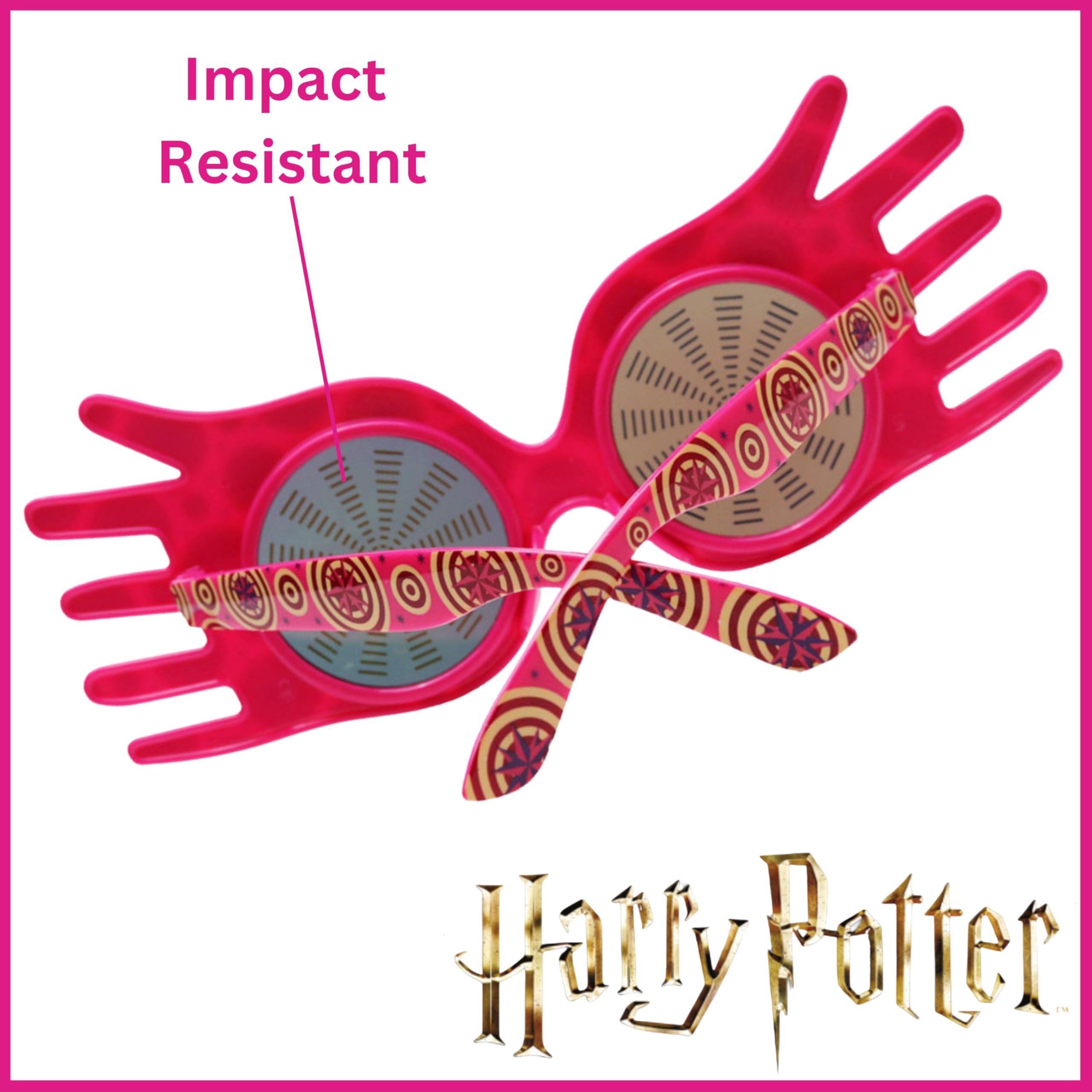 Sun-Staches Sun-Staches Luna Lovegood Spectrespecs | Official Wizarding World Sunglasses | Harry Potter Costume Accessory | UV400 Lenses | One Size Fits Most