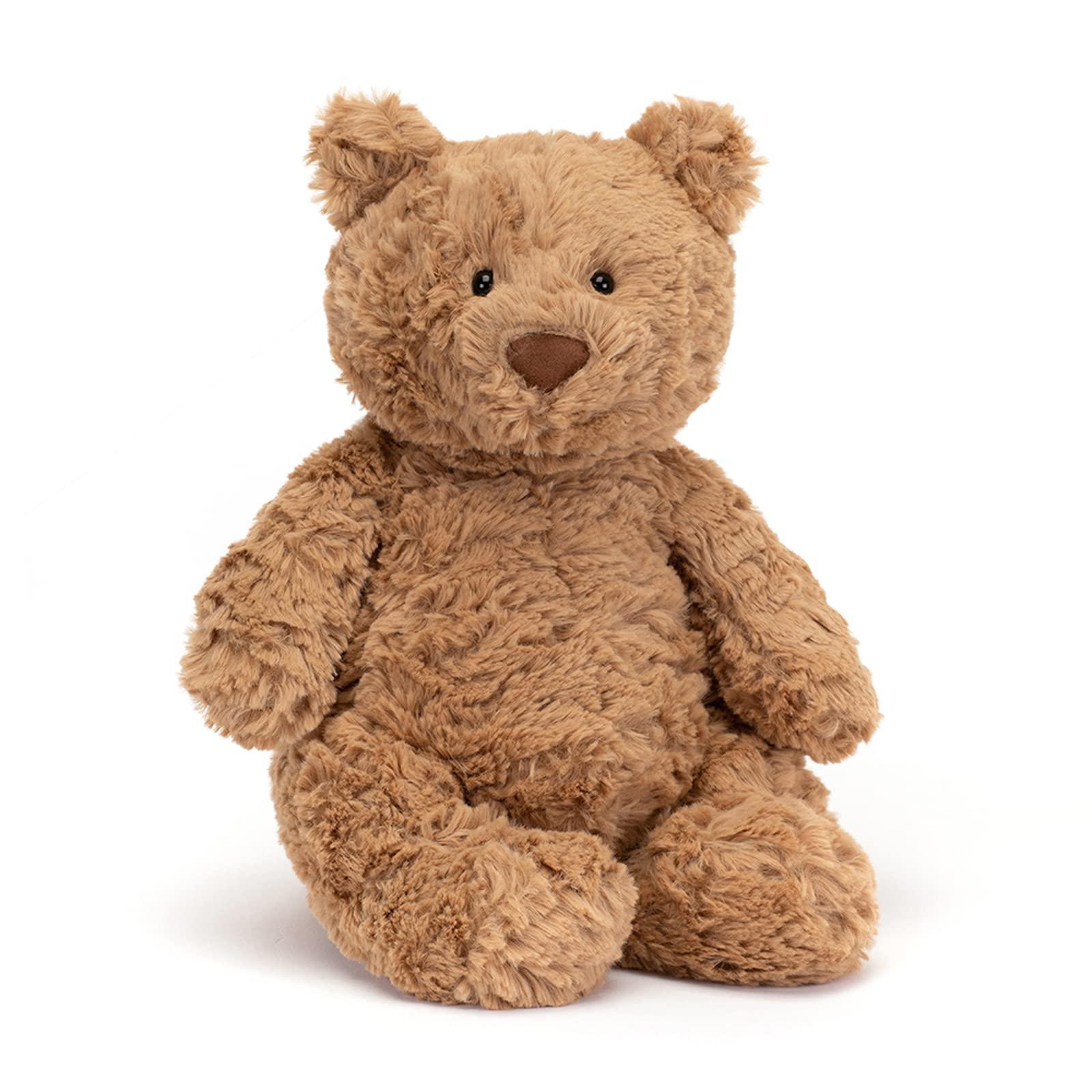 Jellycat Jellycat Bartholomew Bear Stuffed Animal, Medium, 10 inches | Teddy Bear Plush | Soft and Huggable | Classic Children\'s Gift