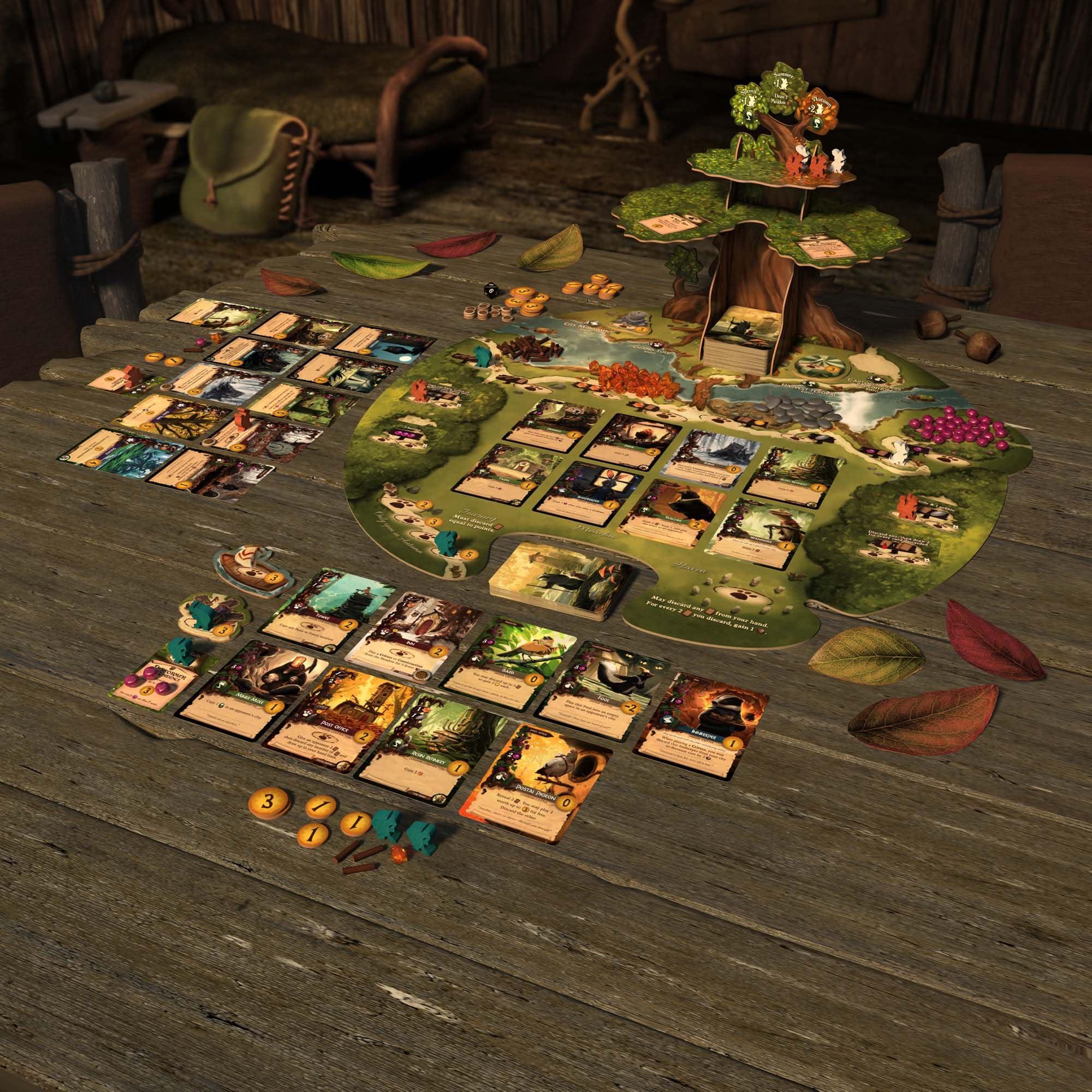 Starling Games Everdell Collectors Edition - by Starling Games - 1-4 Player Game - Build a City of Adorable Critters and constructs
