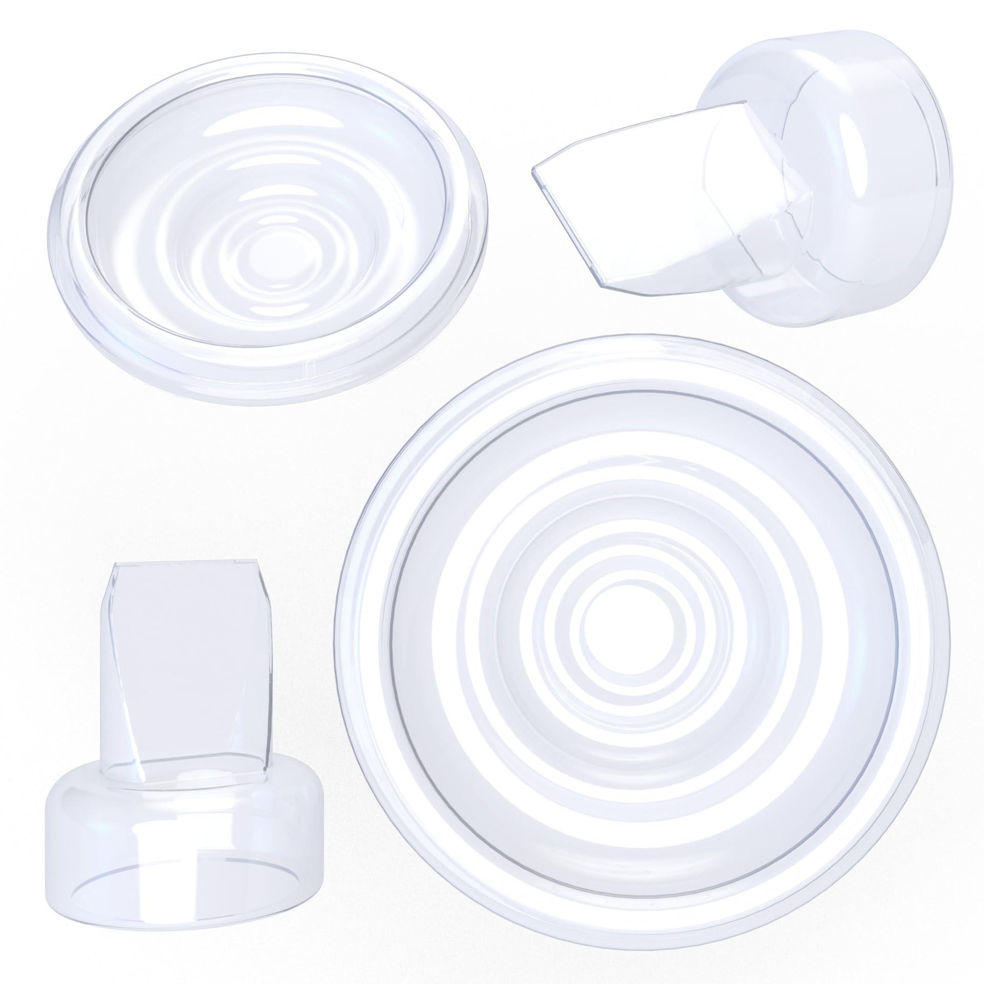 IDAHO JONES Idaho Jones Breast Milk Collection Cups & Replacement Parts Bundle - Ultimate Pumping Convenience for Nursing Moms