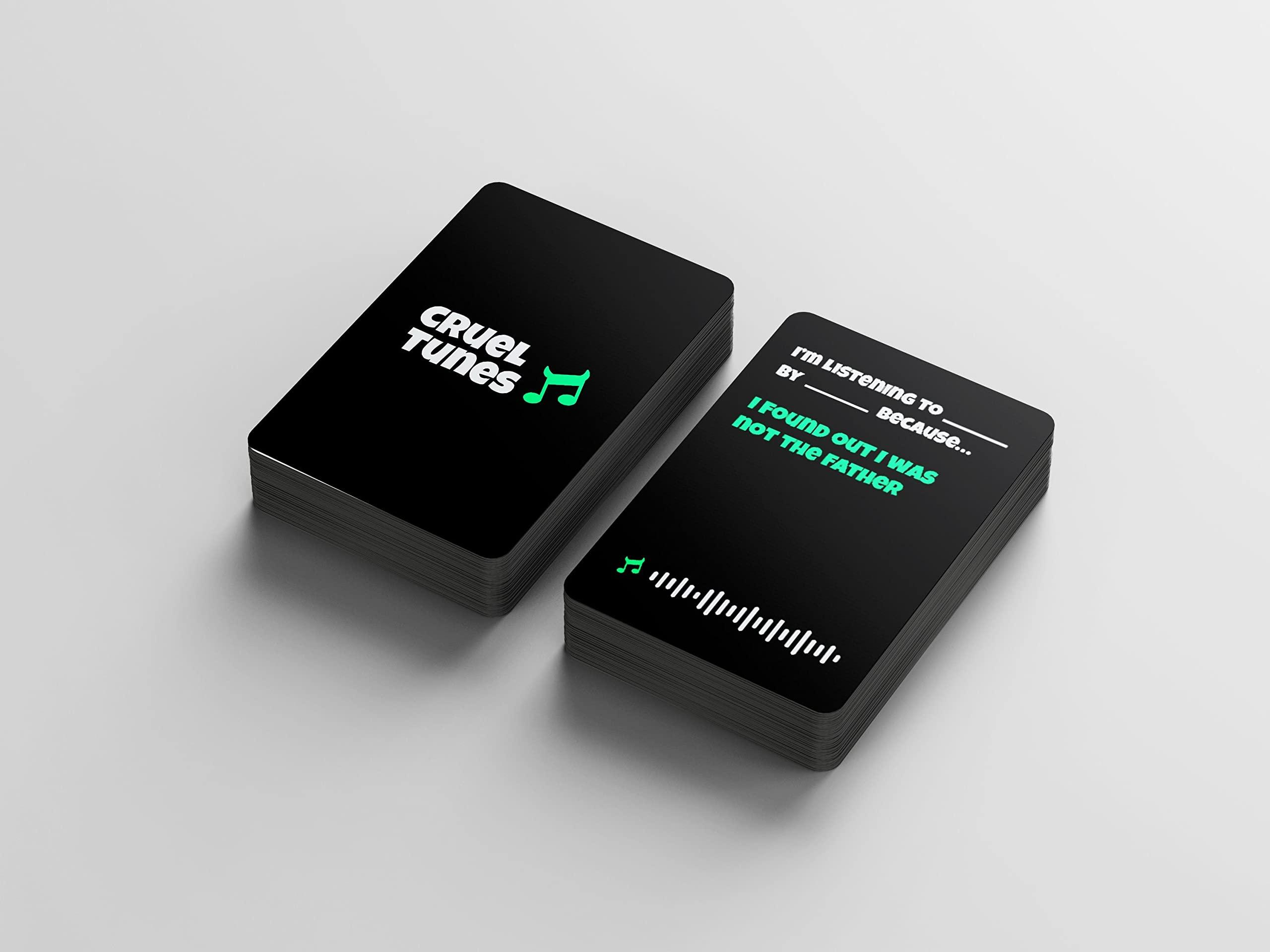 Cruel Tunes Cruel Tunes- The Hilarious Adult Party Game for Music Lovers| Fun Game for Pregames, Game Nights, and Drinking Games|