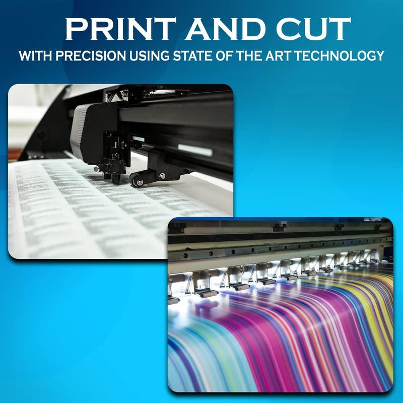 FHJ Game Over - Cool Retro Neon Gamer Stickers - Premium Quality Vinyl Bumper Stickers 2-Pack | 5-Inch on Widest Side | Made in USA - FHJ538