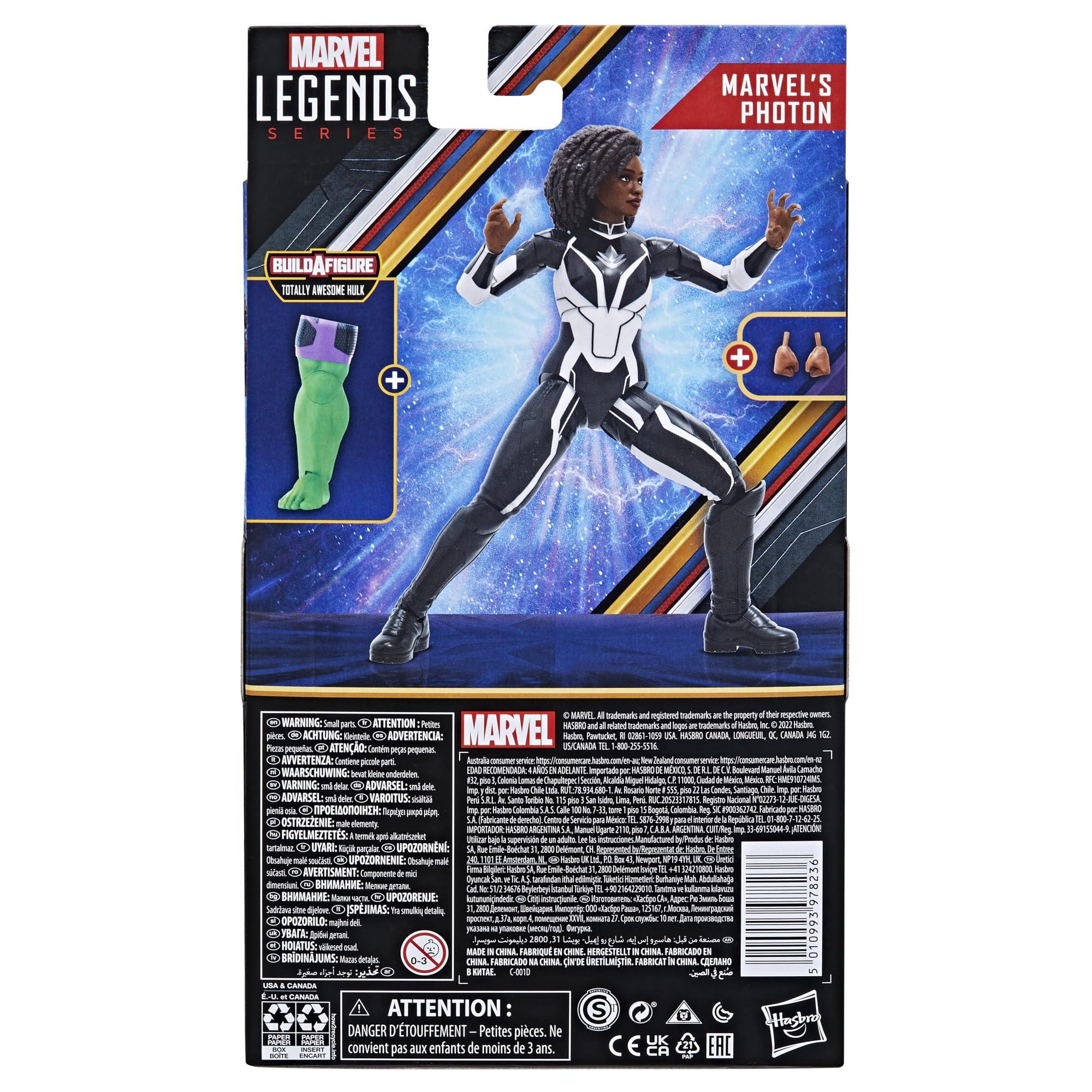 Marvel Marvel Legends Series Marvels Photon, The Marvels 6-Inch Collectible Action Figures, Toys for Ages 4 and Up