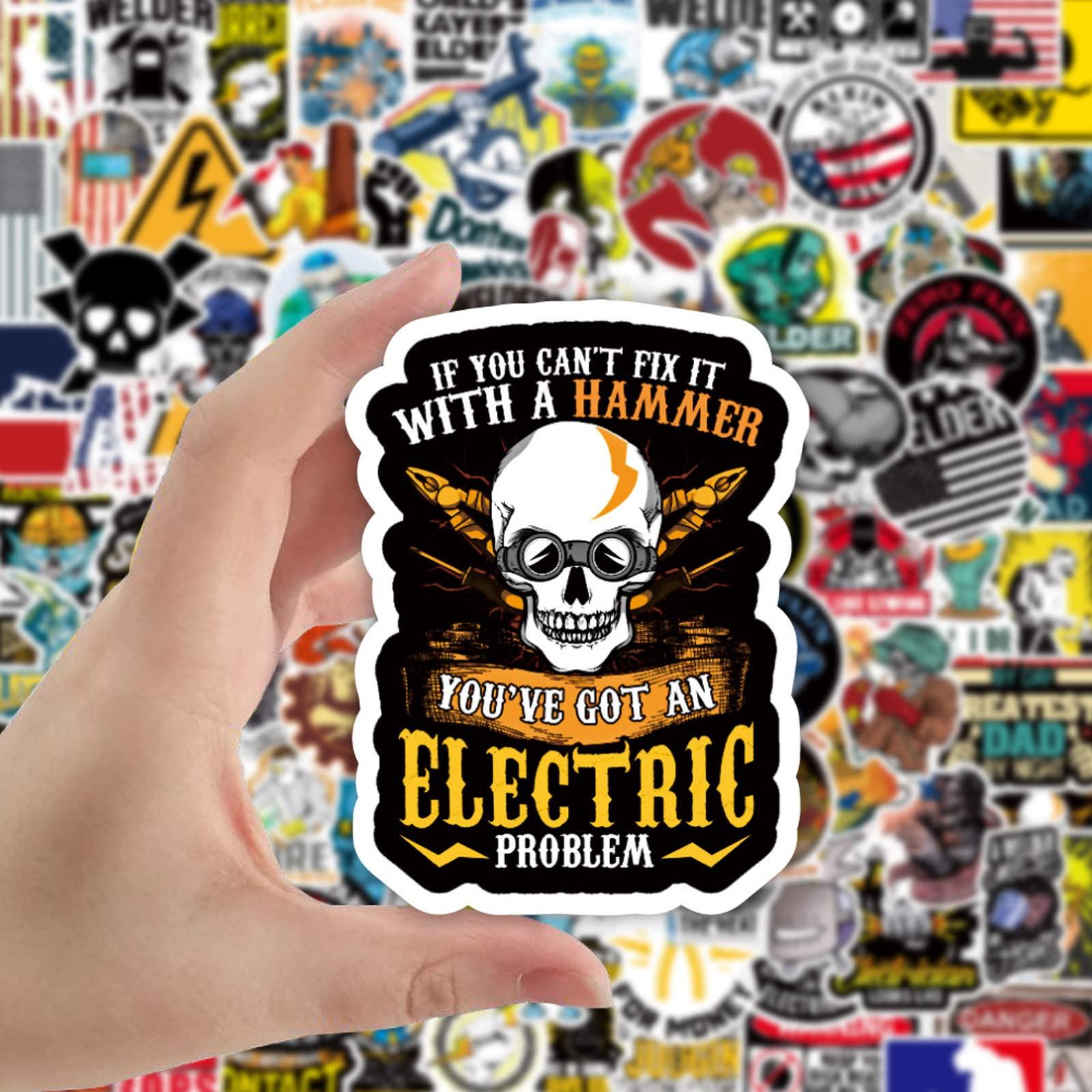 sproerden Sproerden 100 pcs Funny Stickers for Adults, Prank Memo Pack (Dirty) Water Bottle Sticker Pack for Laptop, Work, Toolbox, Helmet, Truck, Computer, Vinyl Waterproof Stickers