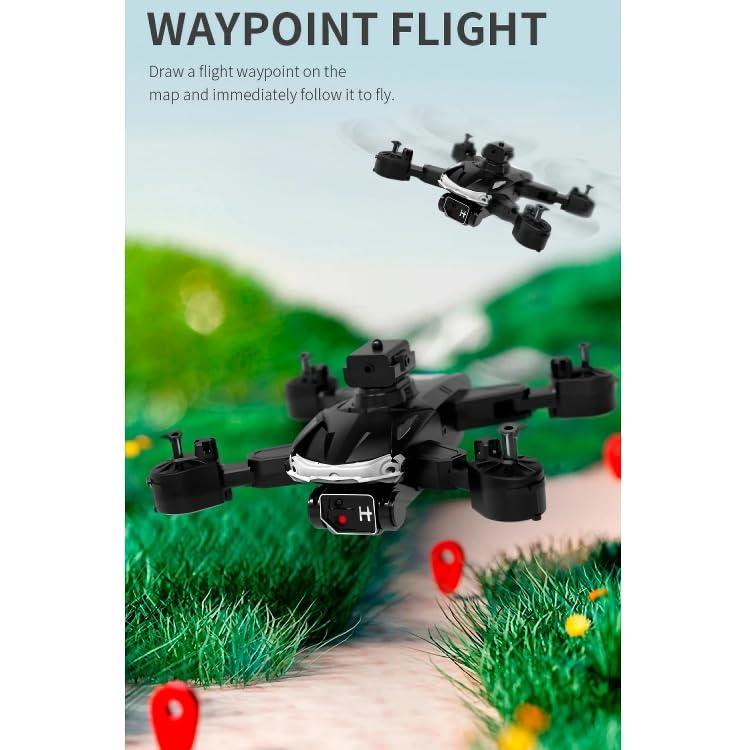 Sellvia 8k 5g gps dual-camera professional drone for aerial photography orange dual 8k-1b