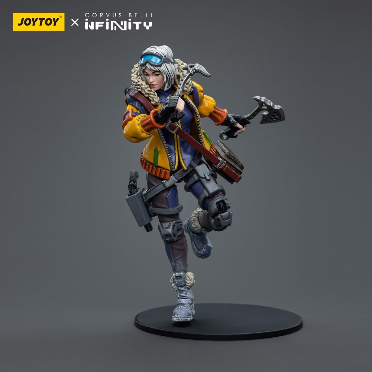 JOYTOY JOYTOY 1/18 Action Figure Infinity Oktavia Grimsdottir lcebreaker\'s Harpooner 4inch Collectible Action Figures Kits