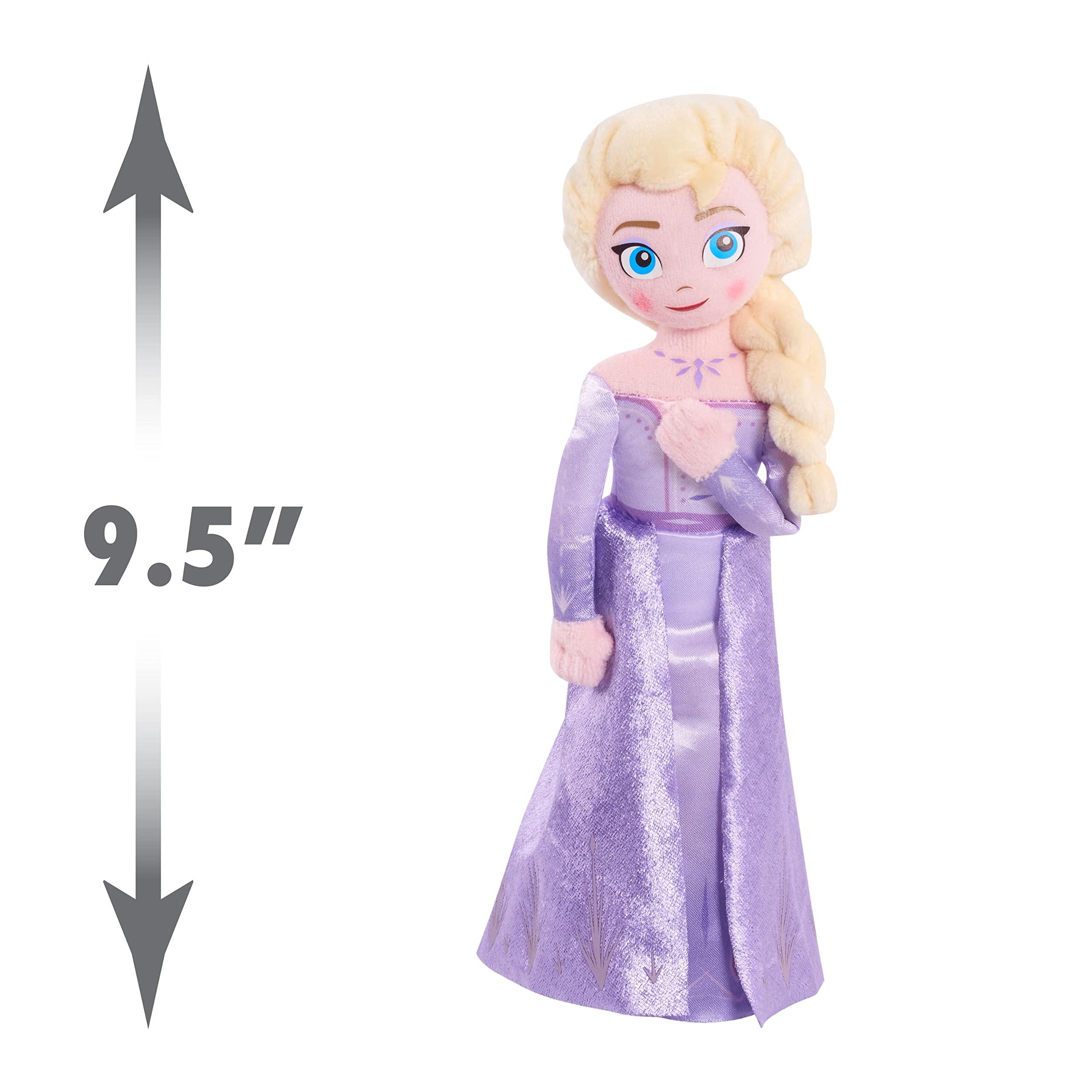 Disney Frozen Disneys Frozen 2 10-inch Small Plush Elsa, Officially Licensed Kids Toys for Ages 3 Up by Just Play
