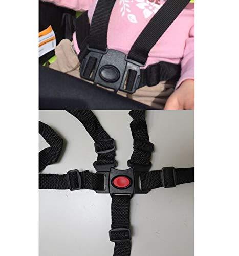 Ponini Replacement Parts/Accessories to fit Urbini Strollers and Car Seats Products for Babies, Toddlers, and Children (Stroller Harness Buckle + Straps)