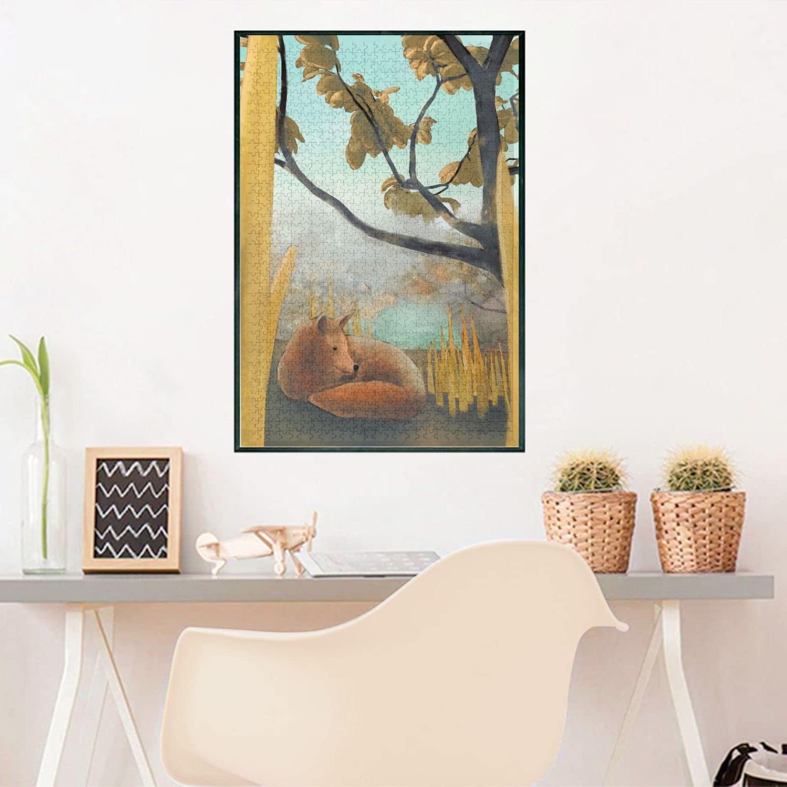 Adorable Blue Rose Sheet Music - 500 Piece Jigsaw Puzzle - A Gift Choice to Improve Hands-On Skills and Patience (Comes with Clear Pattern) for Casual Fun During Boring Holidays