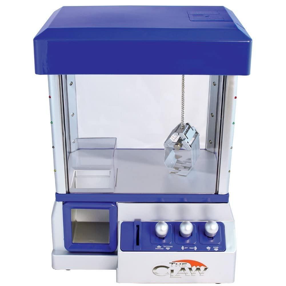 TSF TOYS Toy Grabber Claw Machine For Kids Electronic Arcade-Style Game for Kids and Parties Ideal For Use With Small Toys / Candy Features LED Lights and Sound Effects, 13.5 x 10 x 7.5 inches