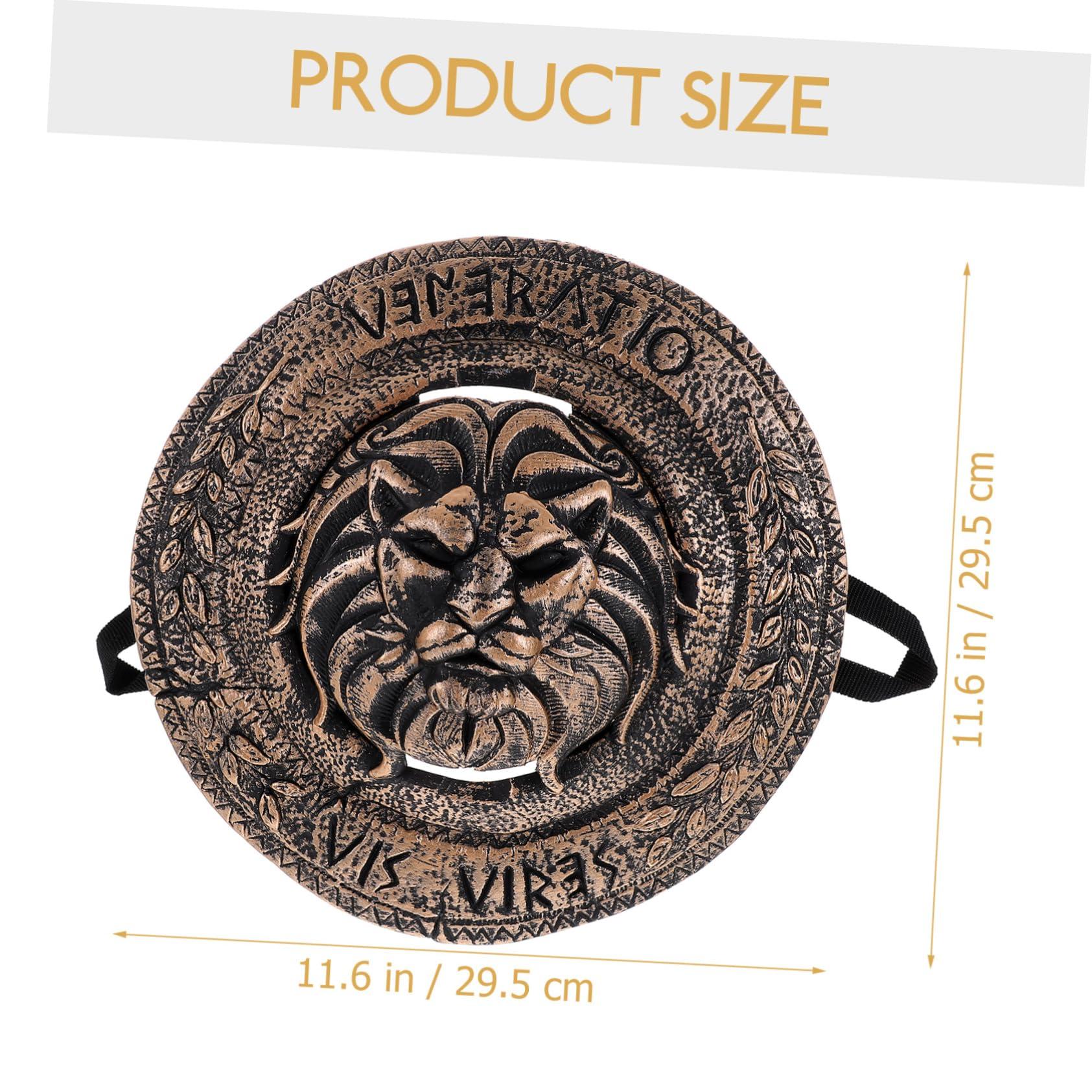 Toyvian Portable Small Shield Cosplay Soldier Shield Toy Shield for Cosplay Medieval Shield Toy Shield for Stage Plastic Shield Toy Stage Shield Toy Shield Cosplay Stage Performance Shield