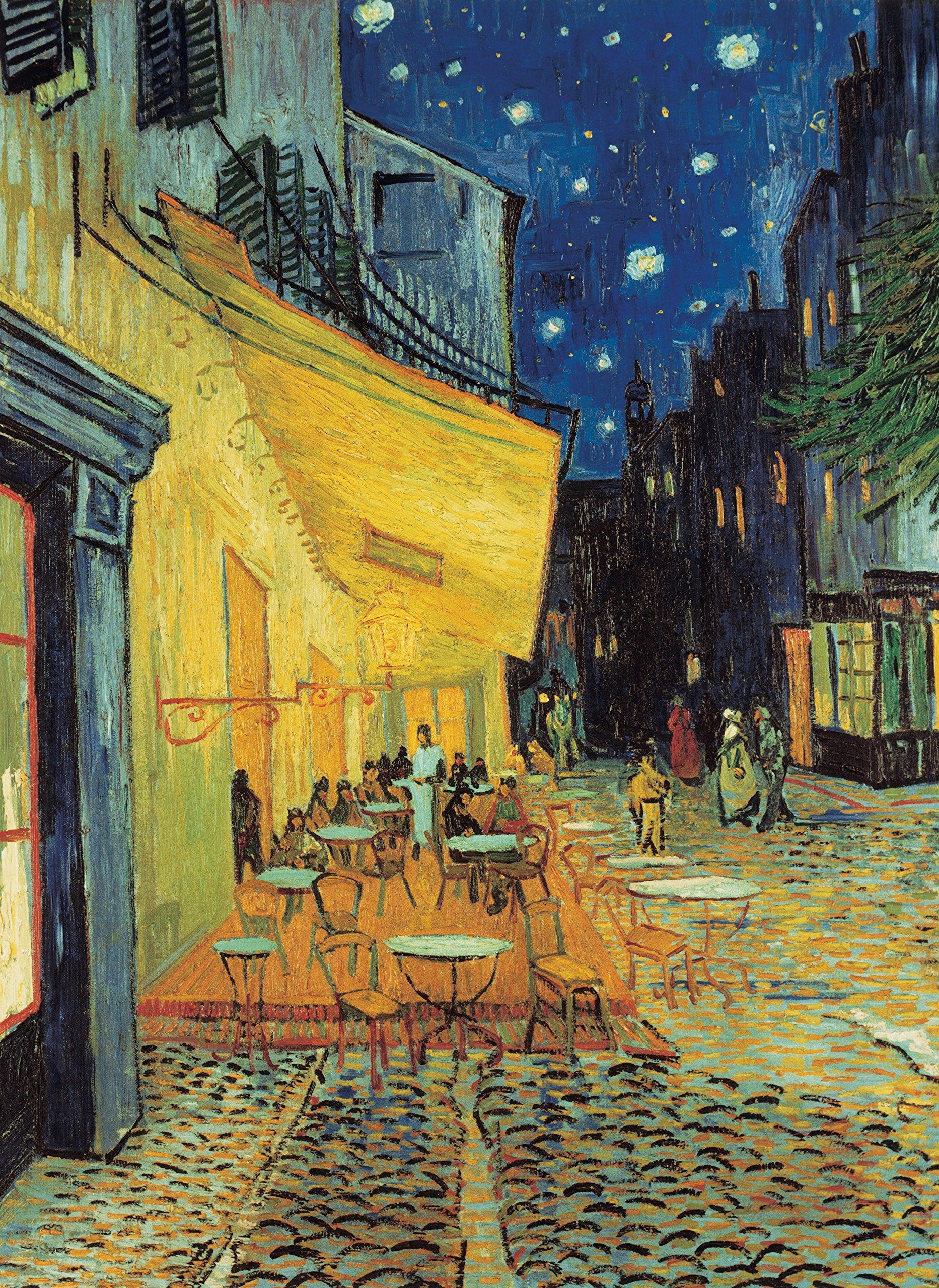 Clementoni Van Gogh Cafe Terrace At Night - Quality Jigsaw Puzzles 1000 Pieces for Adults