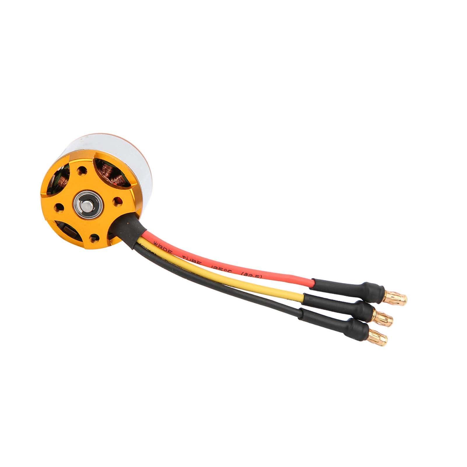 plplaaoo Brushless Outrunner Motor,Professional A2212 Outrunner Brushless Motor,High Power RC Brushless Motor Controller with Accessory Bag for RC Quadcopter (1400KV)