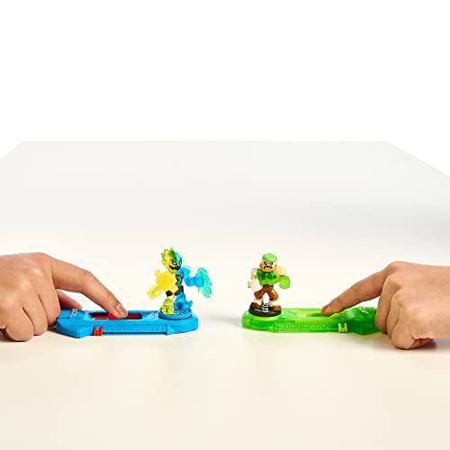 Akedo Legends of Akedo Power Storm - Versus Pack - 2 Mini Battling Warriors and 2 Battle Controllers - Shortout Versus Sandtrap