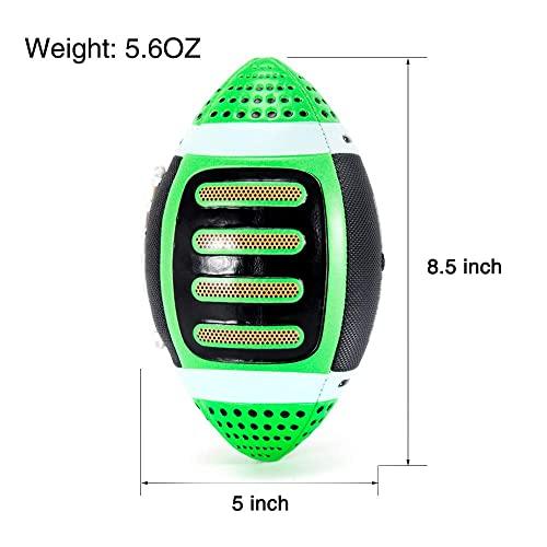 Globall Globall Rubber Younger Football,Sports Balls for Kids,Waterproof Football,8.5-Inch Water Sport and Swimming Pool Football,Beach Game (Grass-Green)