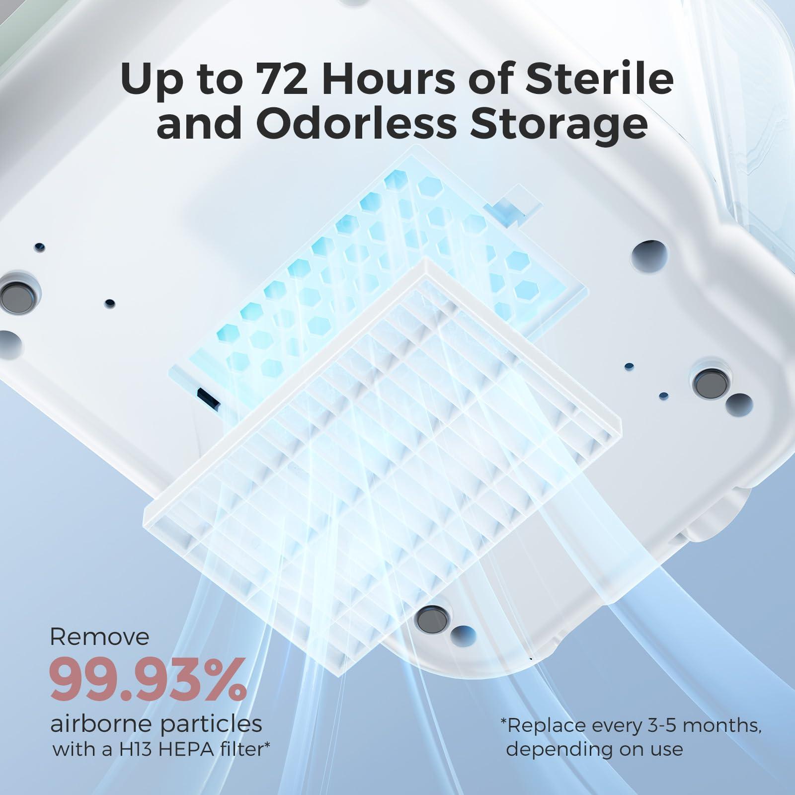 Momcozy Momcozy KleanPal Pro Baby Bottle Washer, Sterilizer & Dryer - All-in-One Cleaning Machine for Bottles, Pump Parts & Baby Essentials - Time-Saving & Effortless Care