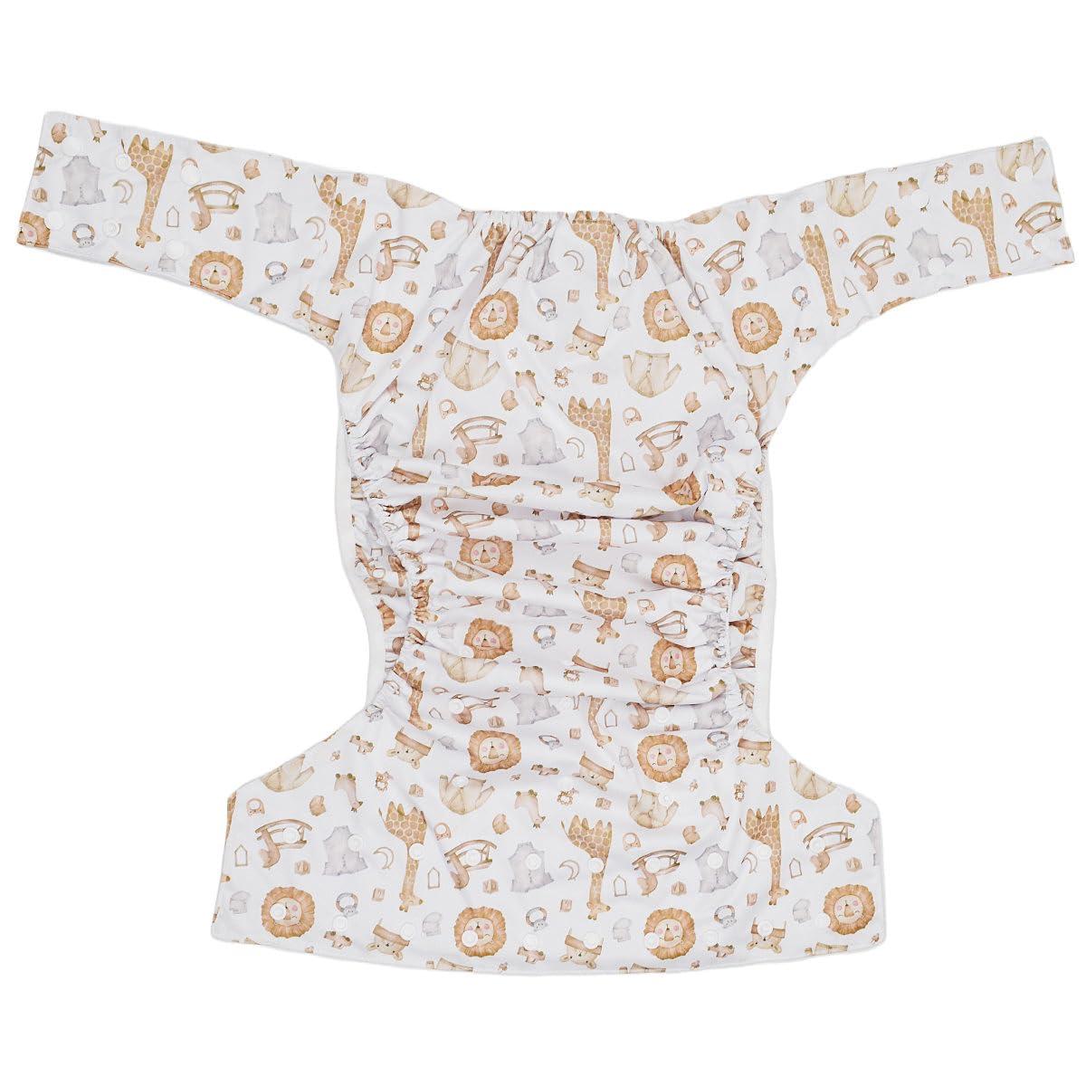 Sigzagor Sigzagor Teen Adult Cloth Diaper Nappy Reusable Washable for Disability Incontinence Pocket (Sleeping Toys)