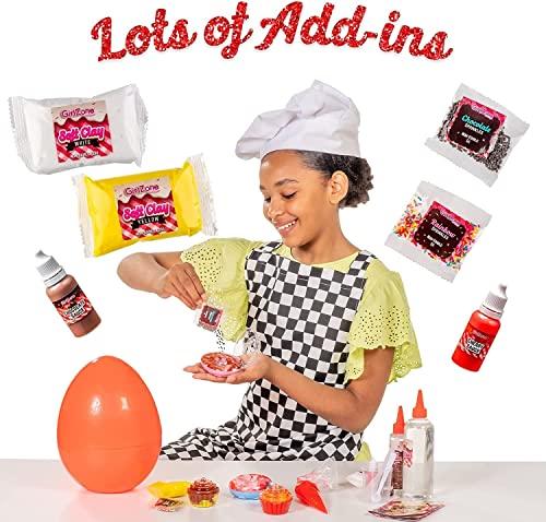 GirlZone GirlZone Sweet Treats Butter Slime Bakery Kit, Make Sweet Treats Slime, Slime Butter & Cake Scented Slime, Fun Slime Making Kit and Great Gift Idea