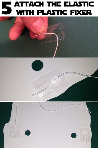 Party People 20 x Personalized DIY Custom Photo Face Masks kits for Hen, stag, birthday party etc to make at home