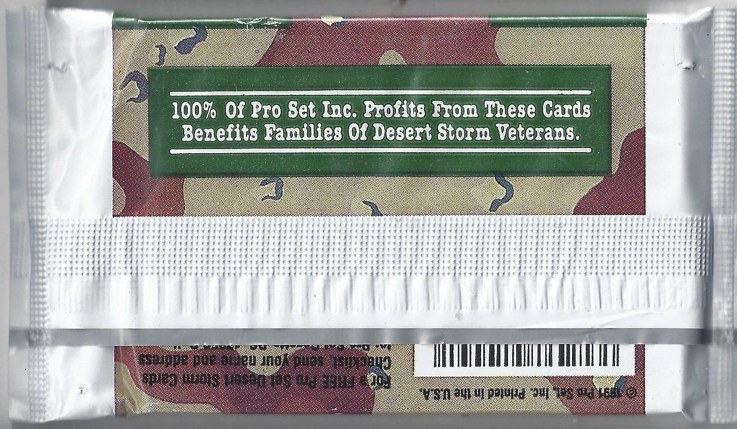 Pro Set Pro Set Desert Storm Trading Cards Box