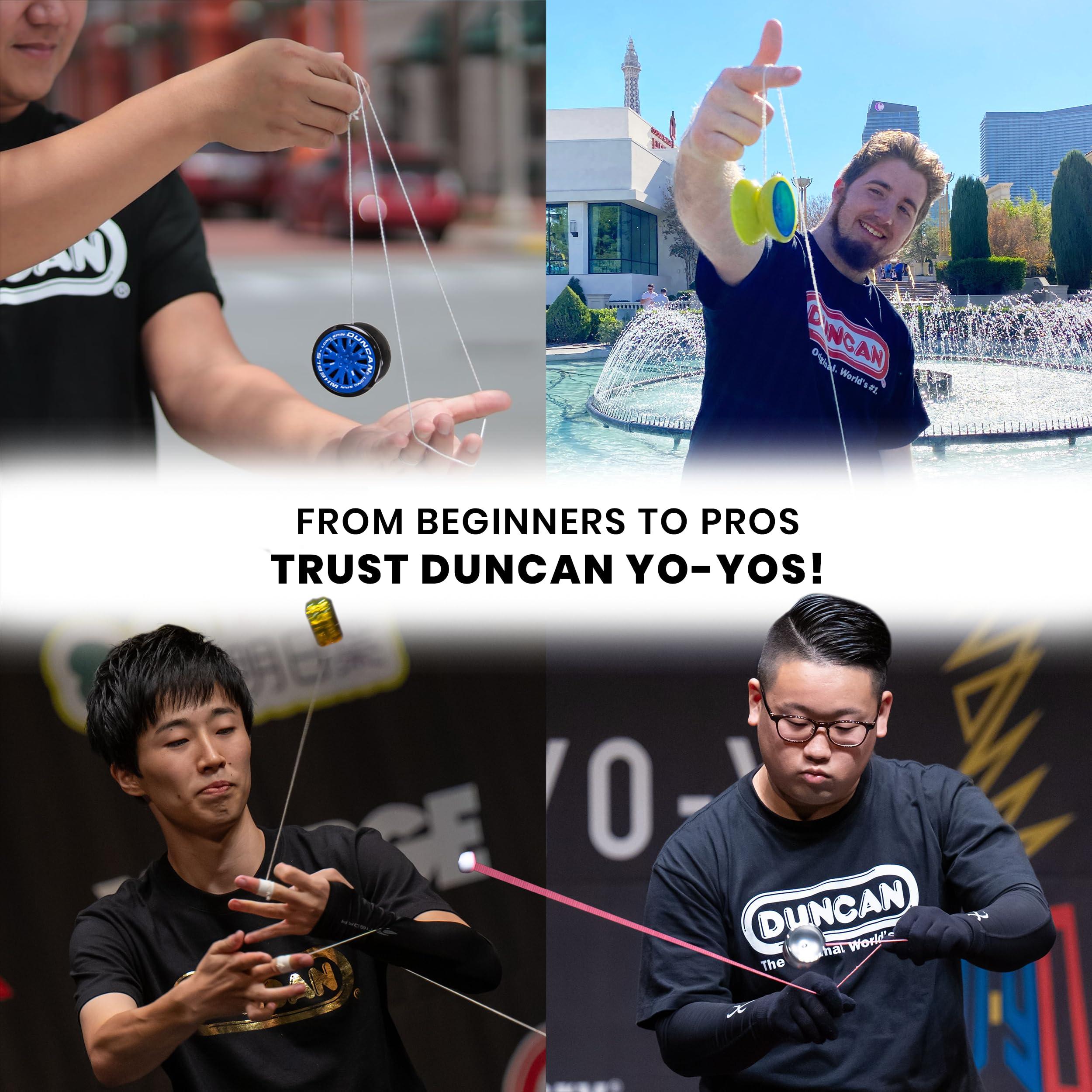 Duncan Duncan Toys First Yo! - Best Beginner Yo-Yo for Kids, Responsive Yo Yo, YoYo Toy - Green/Yellow