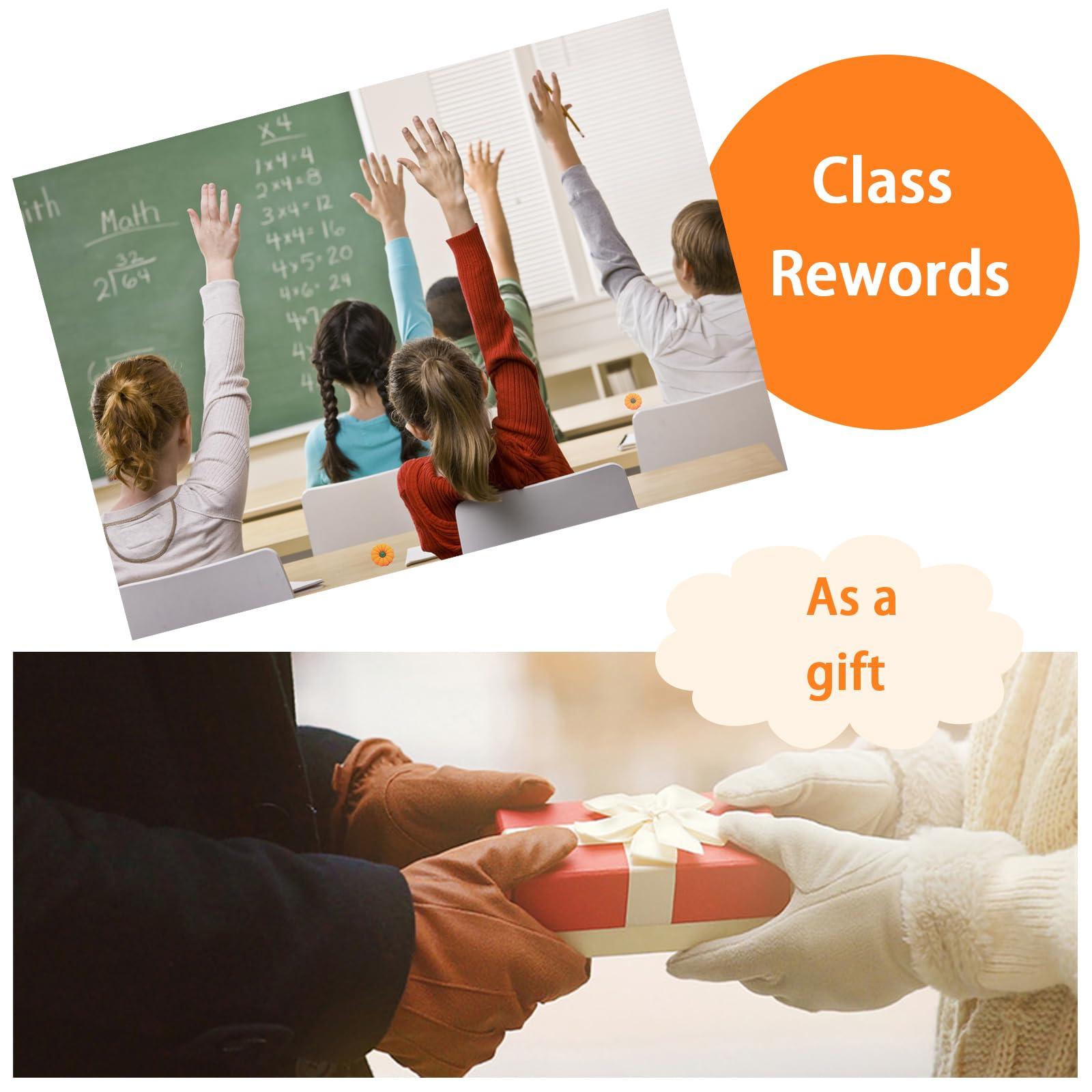 RUIFUU 18Pcs Halloween Pumpkin Erasers Bulk Fall Mini Erasers 3D Fun Erasers Goody Bag Filler Teacher Rewarding Gift, Classroom Prize