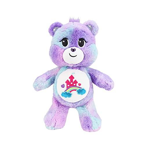 Care Bears Care Bears Care-a-Lot Bear - 40th Anniversary - Purple Plushie for Ages 4+ Stuffed Animal, Super Soft and Cuddly Good for Girls and Boys, Employees, Collectors, Great Valentines Day Gift for Kids