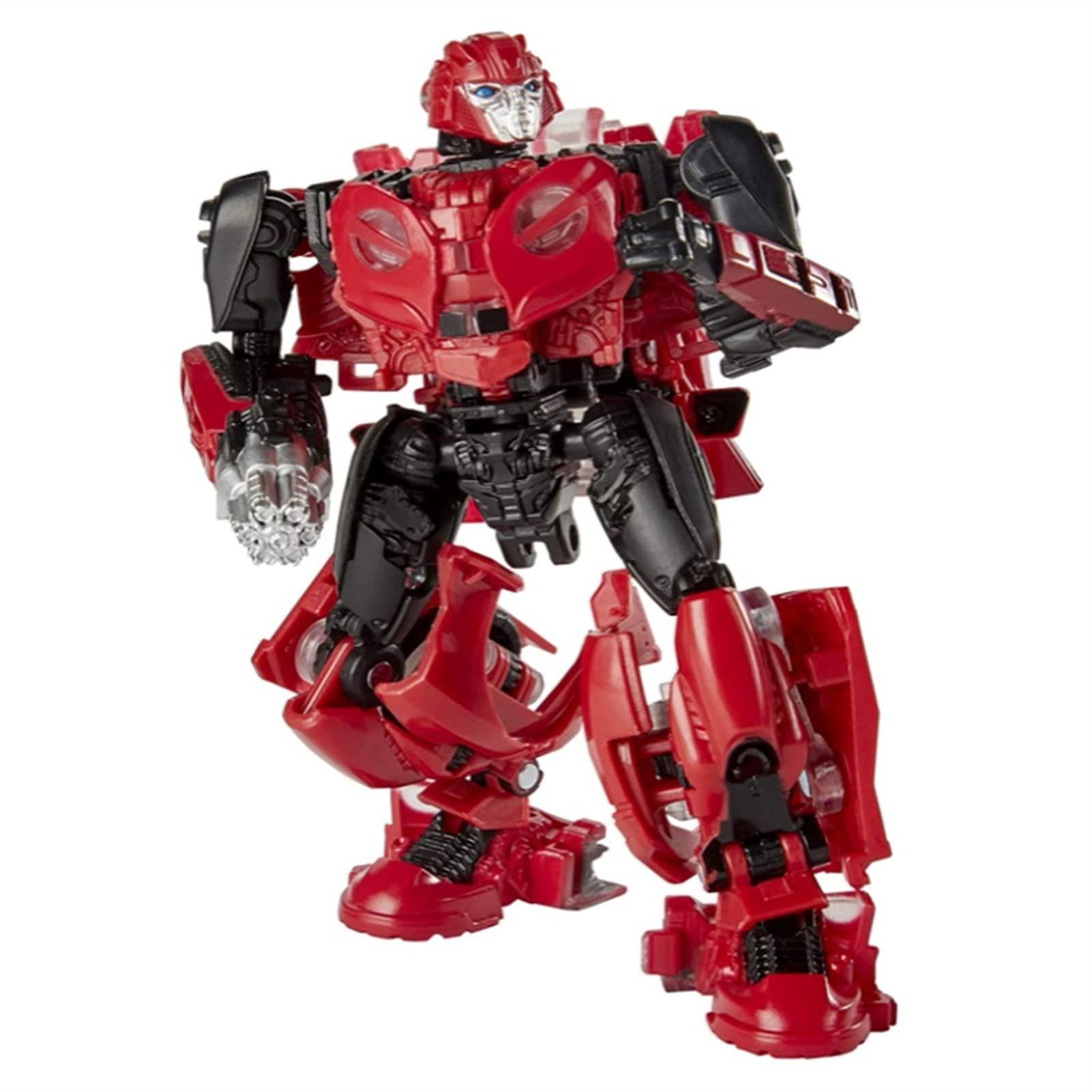 LQIPPOE LQIPPOE The Movie G1 Transformer Cliffjumper,D-Level Enhanced Version SS64 Deformation Car Model Robot Toy, KO Version Action Figure