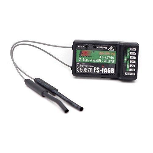 Xiangtat Xiangtat Flysky FS-I6S 10ch 2.4G AFHDS 2A RC Transmitter Control w/FS-iA6B Receiver for RC Drone Quadcopter