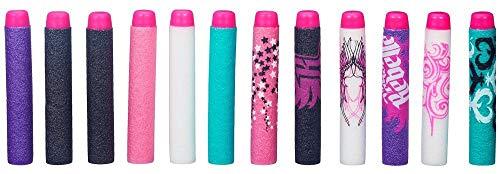 Hasbro Hasbro Nerf Rebelle Toy - 12 Foam Dart Pack- Blaster Refill - Secrets and Spies
