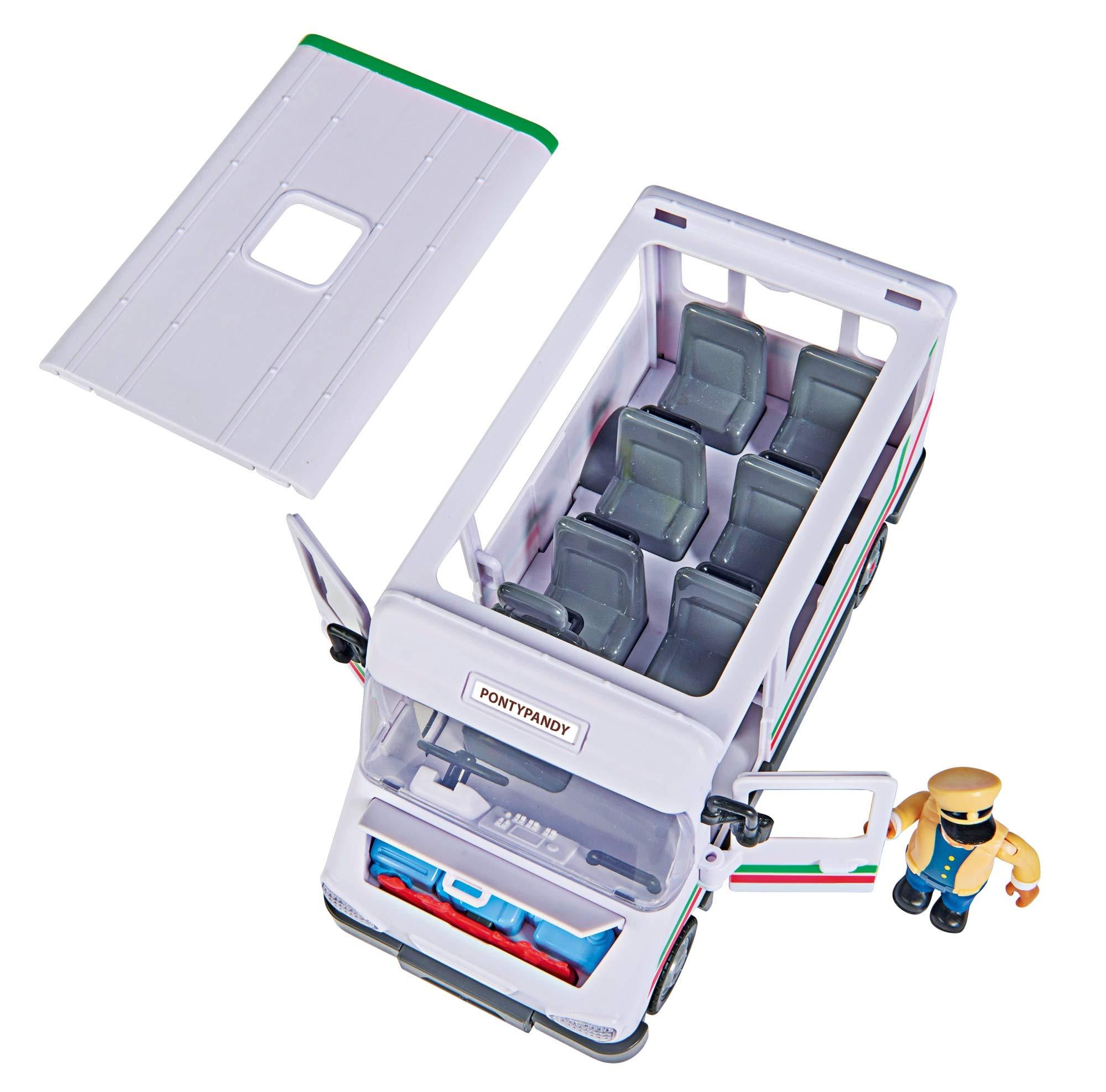 Simba Simba Fireman Sam Vehicle The Trevors Bus Bus 20cm Long with Trevor Figure Approx. 6cm