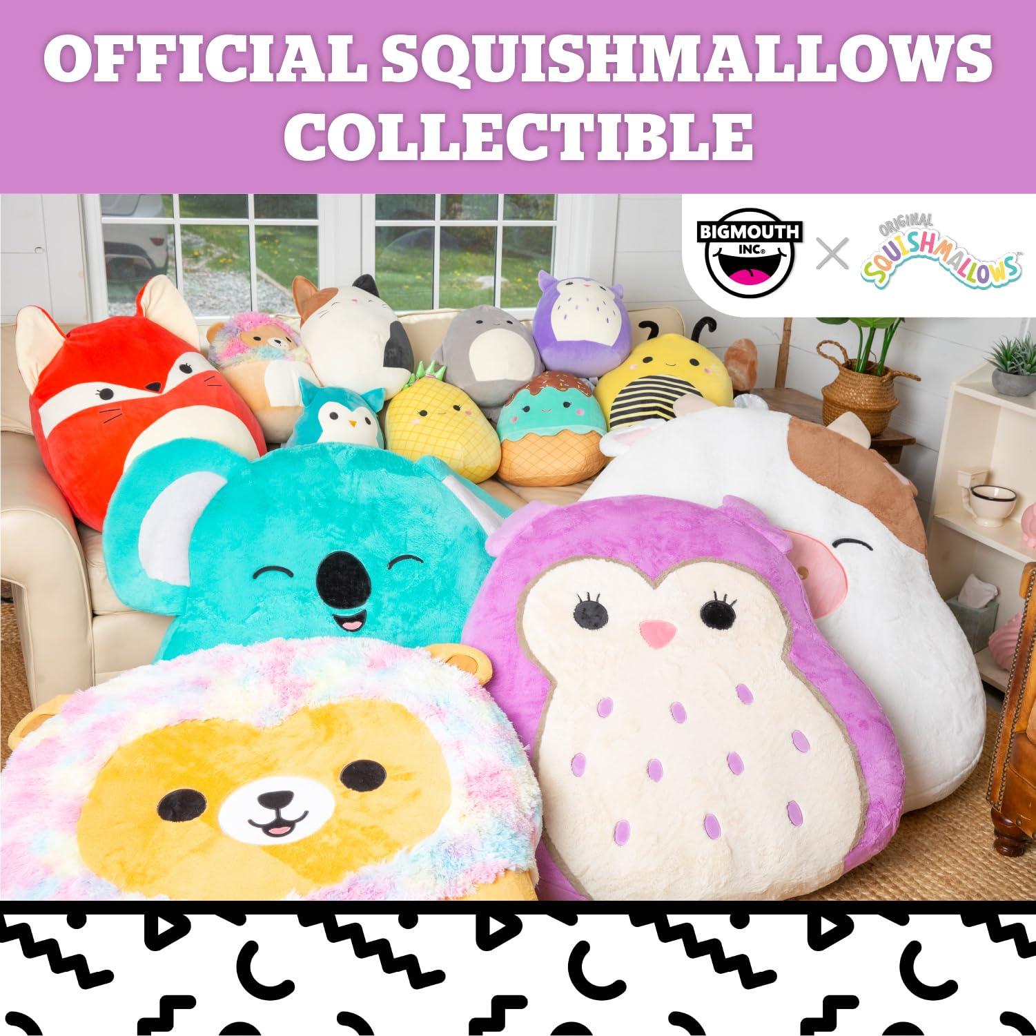 BigMouth Inc BigMouth x Squishmallows Original Inflat-A-Pal, Inflatable Floor Pillow, Jumbo Animal Cushion Lounger for Kids - Holly The Owl Squishmallow