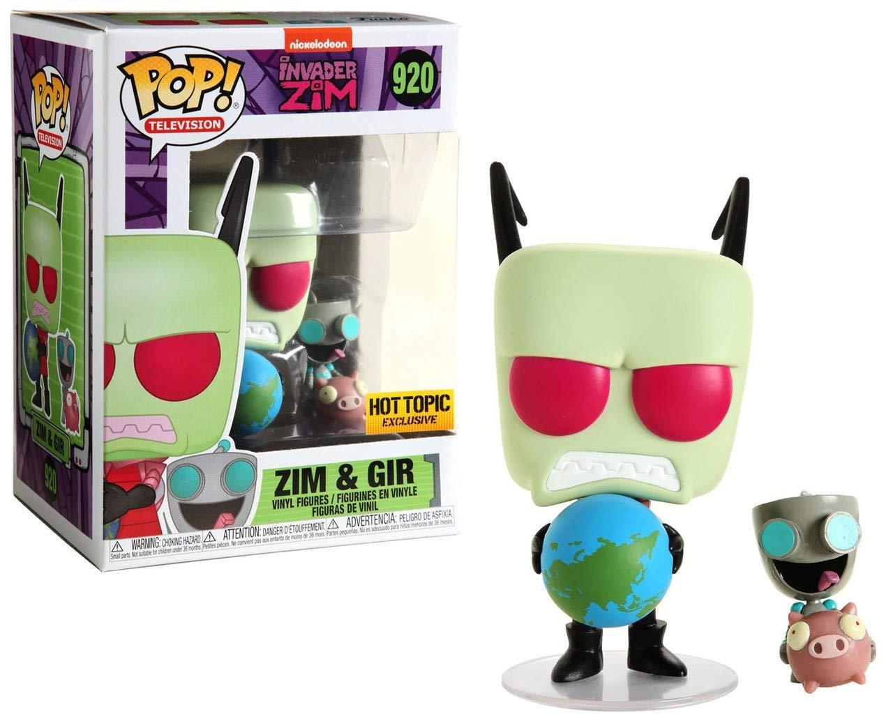 POP Funko POP! Television: Invader Zim - Zim & Gir #920 - Exclusive