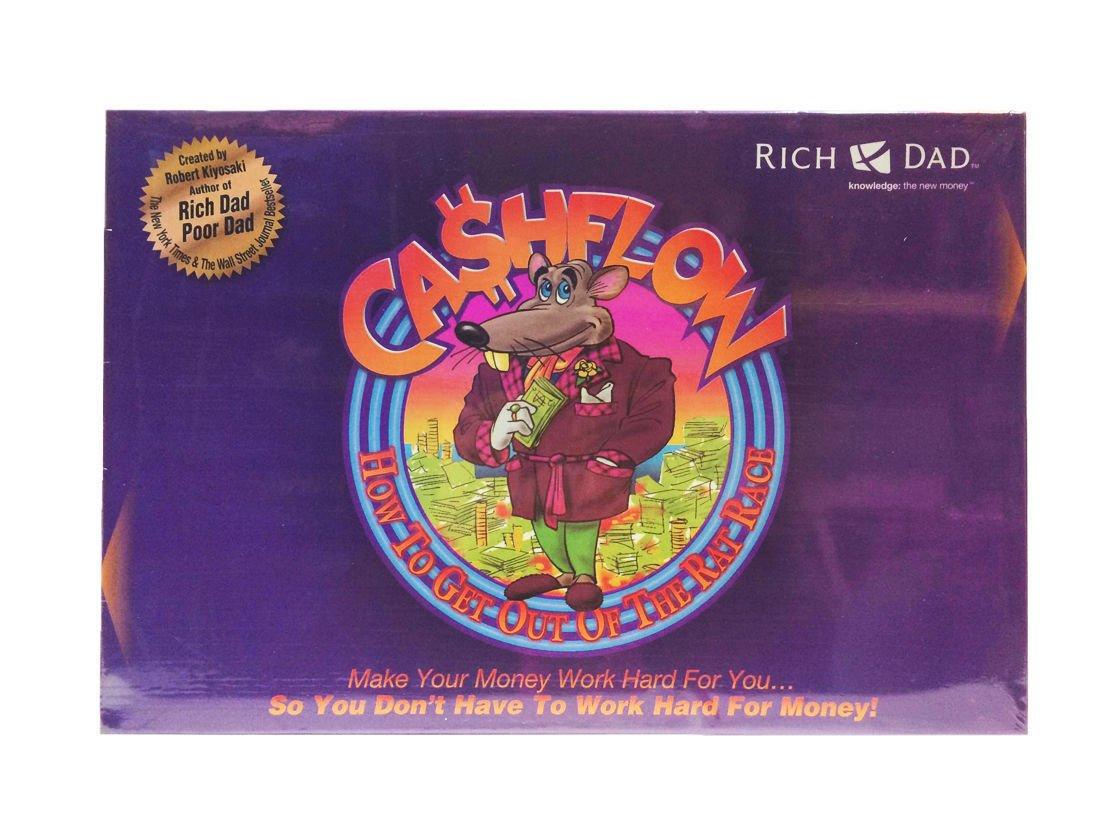 CASHFLOW CashFlow 101 game - CashFlow Board Game by Rich Dad Poor Dad Robert Kiyosaki + FREE Expedited Shipping