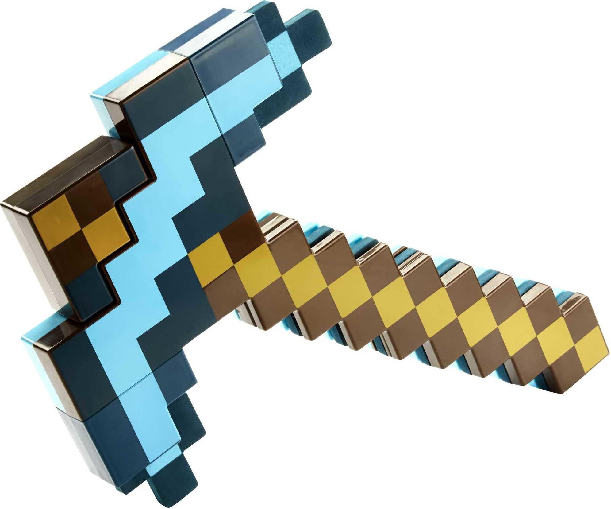 Mattel Mattel Minecraft Sword & Pickaxe Set, Kid-Sized Wearable Accessory for Role-Play & Costumes