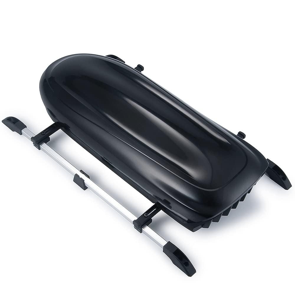 RC-Hub RC-Hub Plastic Roof Trunk Luggage Rack Box for 1/10 TRX-4 TRX-6 RC Crawler Car (Black)