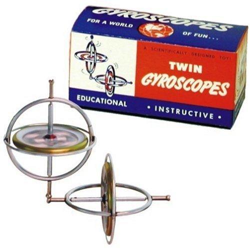 TEDCO Original TEDCO Gyroscope Twin Pack, Experiment in Physics, Forces & Gravity