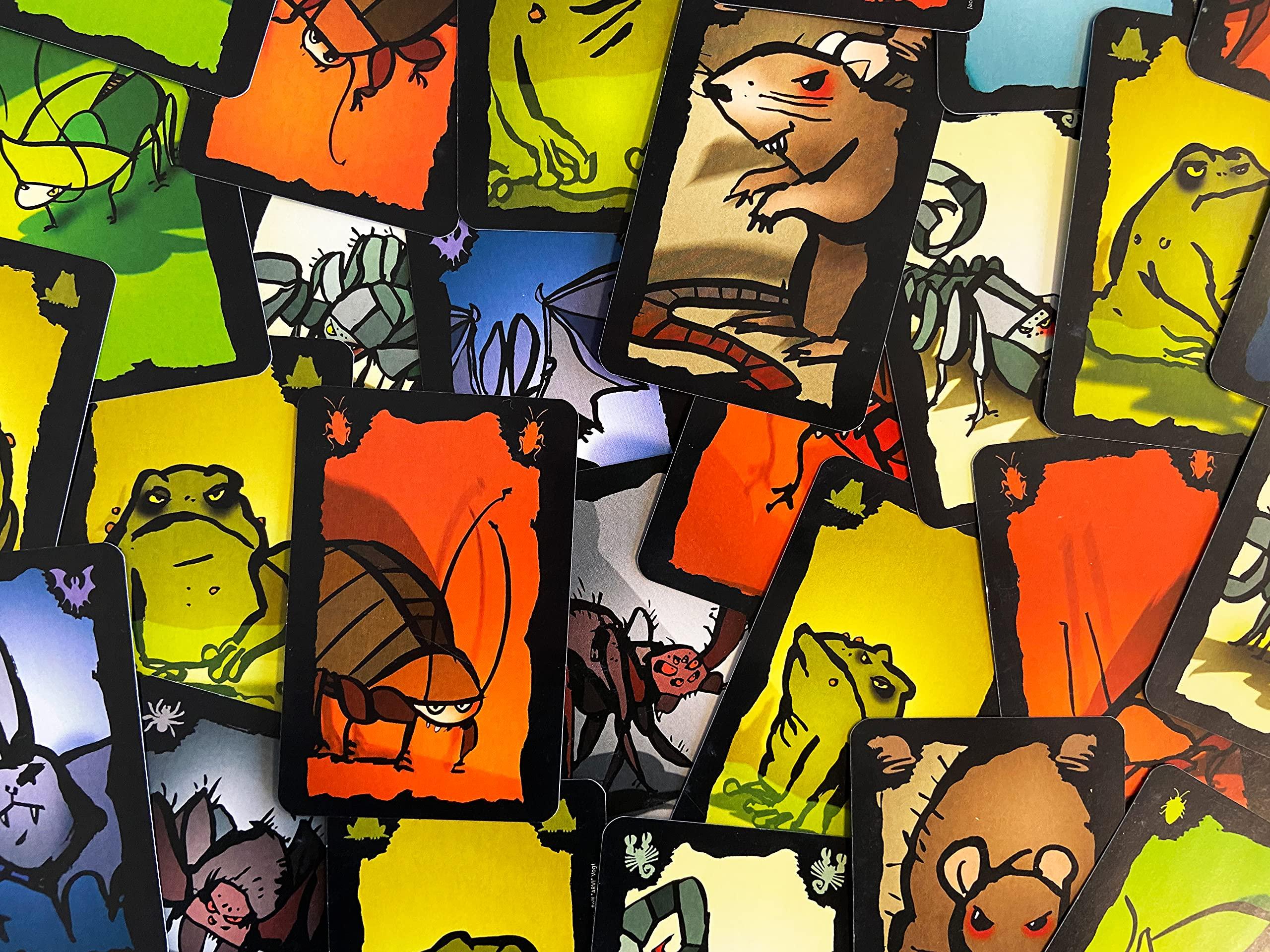 Coiledspring Games Coiledspring Games Schmidt | DMS Cockroach Poker English Edition | Card Game | Ages 8+ | 2-6 Players | 15 Minutes Playing Time