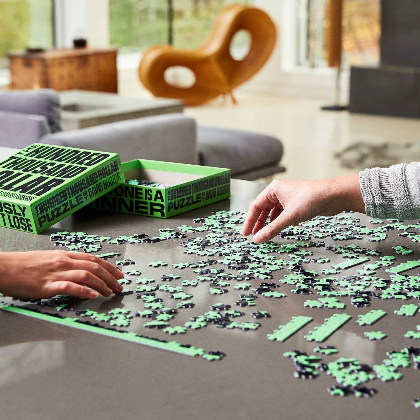 AdMagic The Hundred Thousand Dollar Puzzle by David Dobrik 500 Piece Jigsaw Puzzle