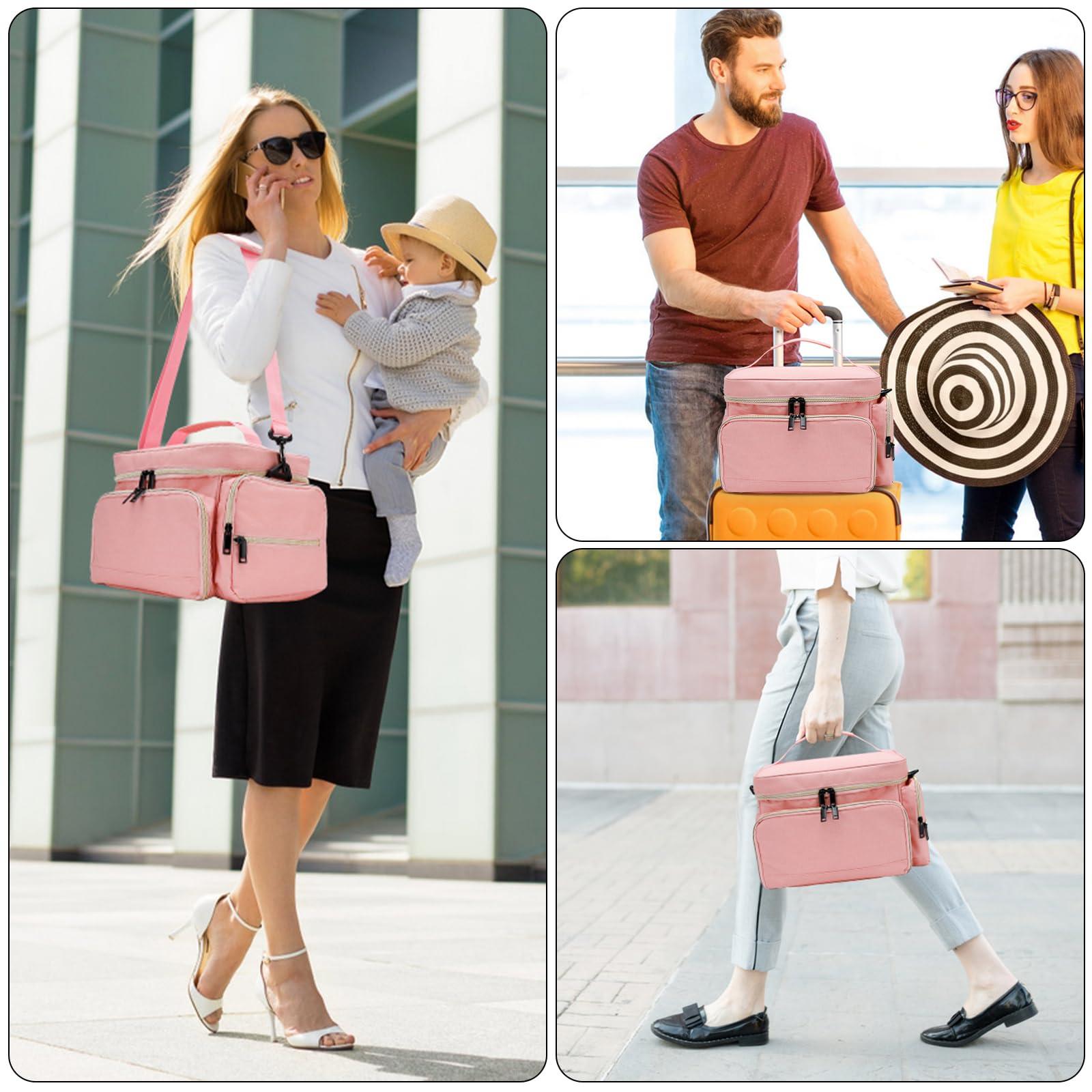 GDNasist GDNasist Breast Pump Bag for Spectra S1 and S2, Pumping Bag with Waterproof Mat for Pump Accessories, Pump Bag for Work, Travel and Family Use