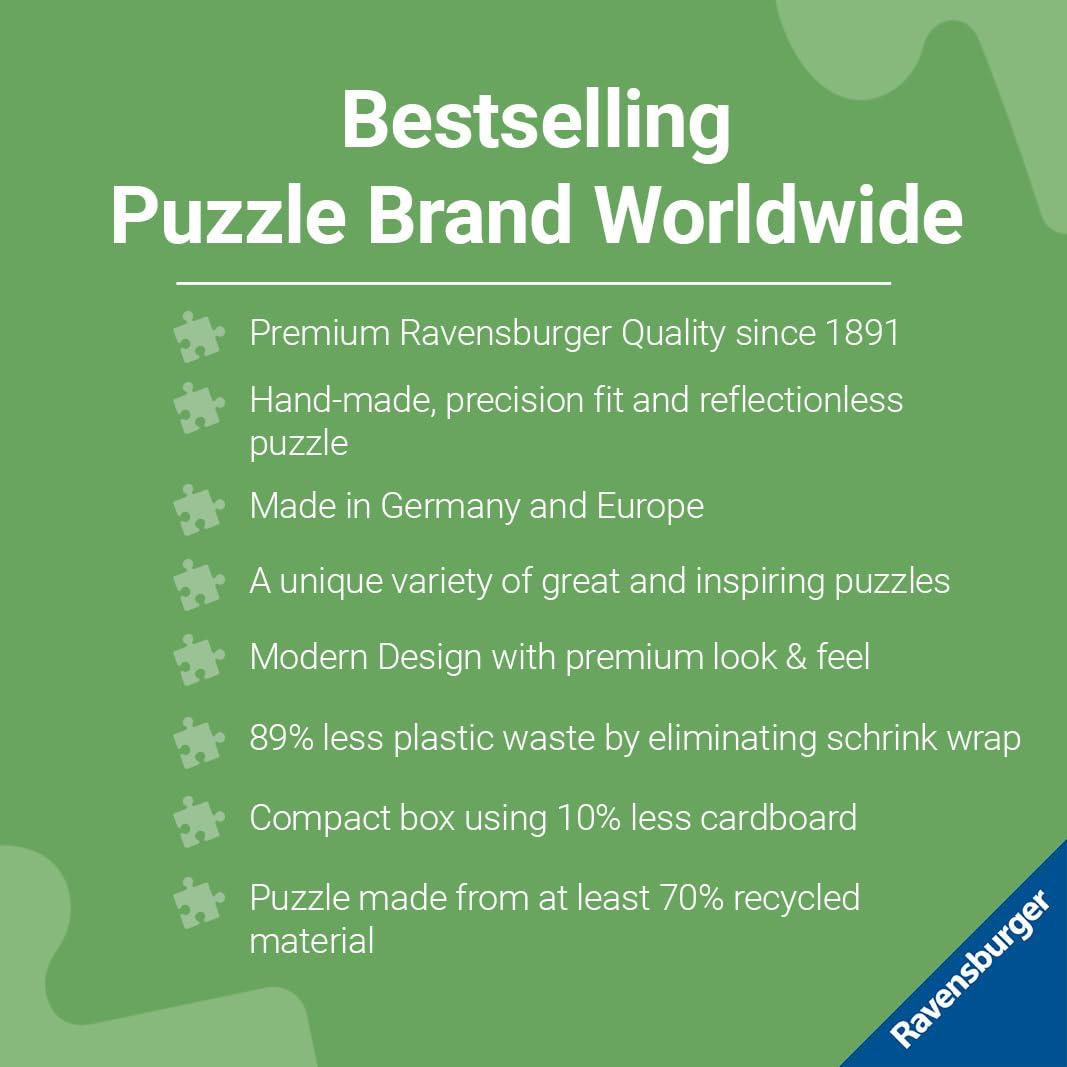 Ravensburger Ravensburger Disney-Pixar Movies 1000 Piece Jigsaw Puzzle for Adults - 12000298 - Handcrafted Tooling, Made in Germany, Every Piece Fits Together Perfectly