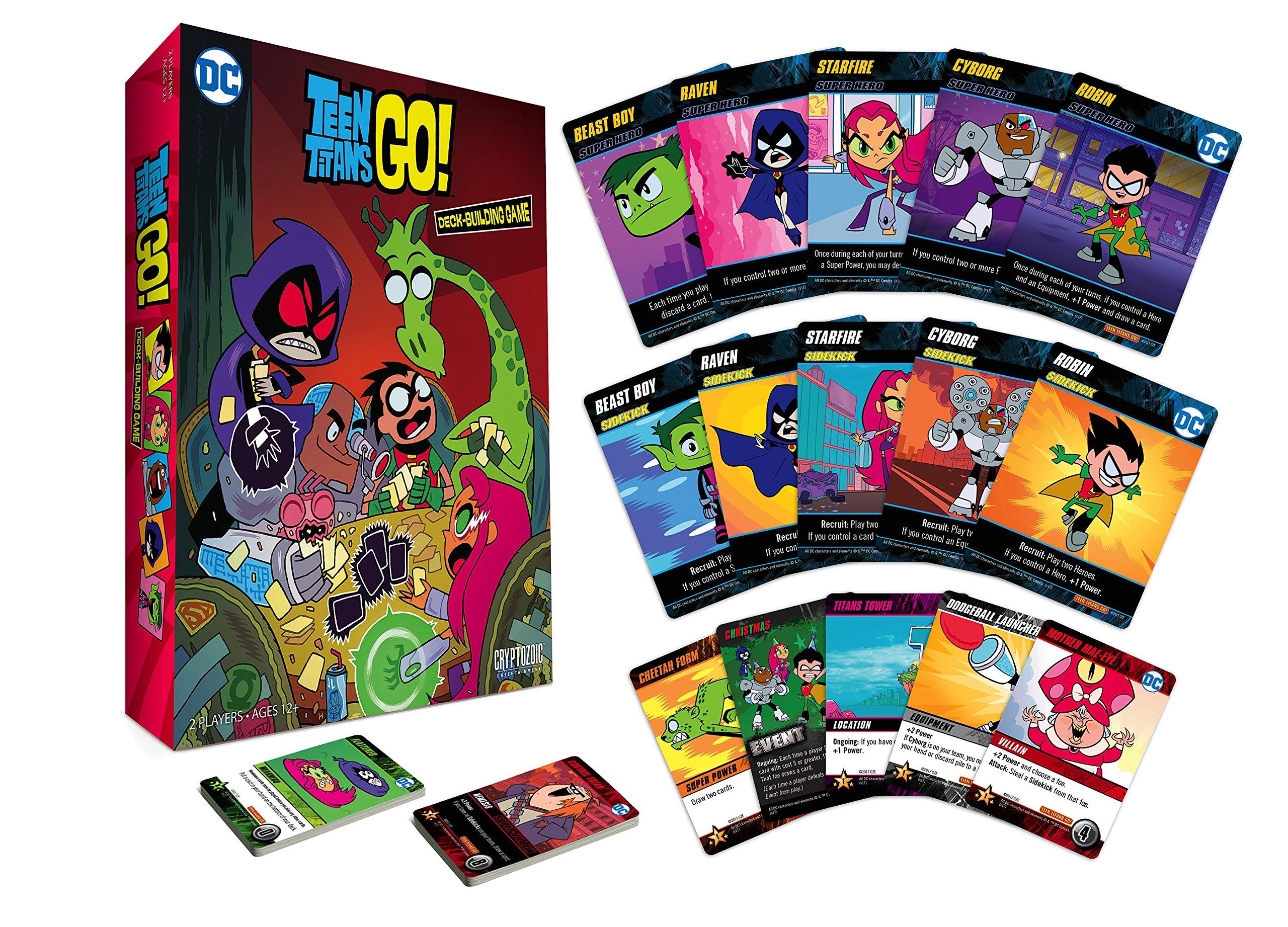 Cryptozoic Entertainment Cryptozoic Entertainment Teen Titans Go DBG Board Game