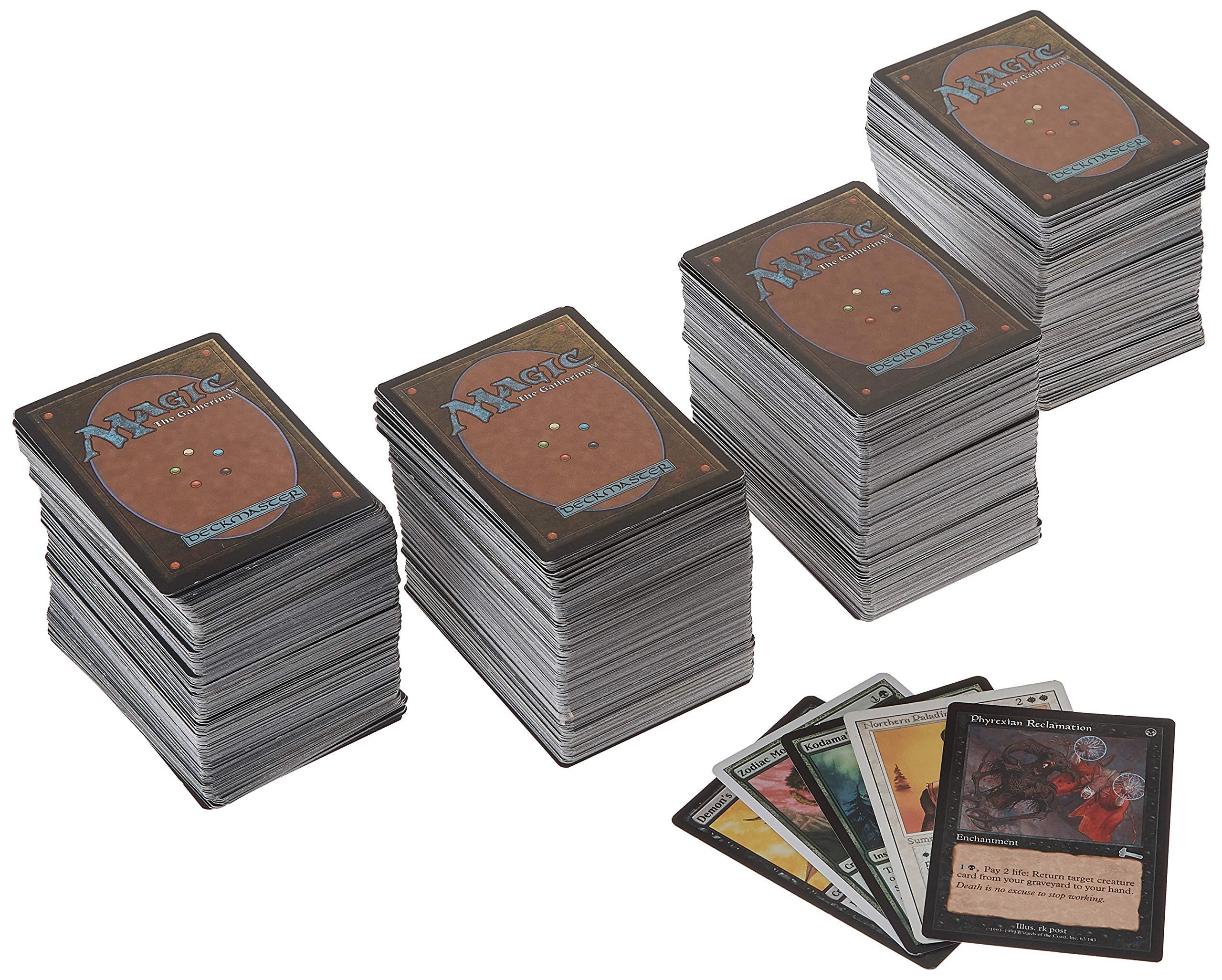 Magic The Gathering MTG 1000 Magic The Gathering Cards with 25 Rares & 5 Mythic Rares All Magic: The Gathering Lots