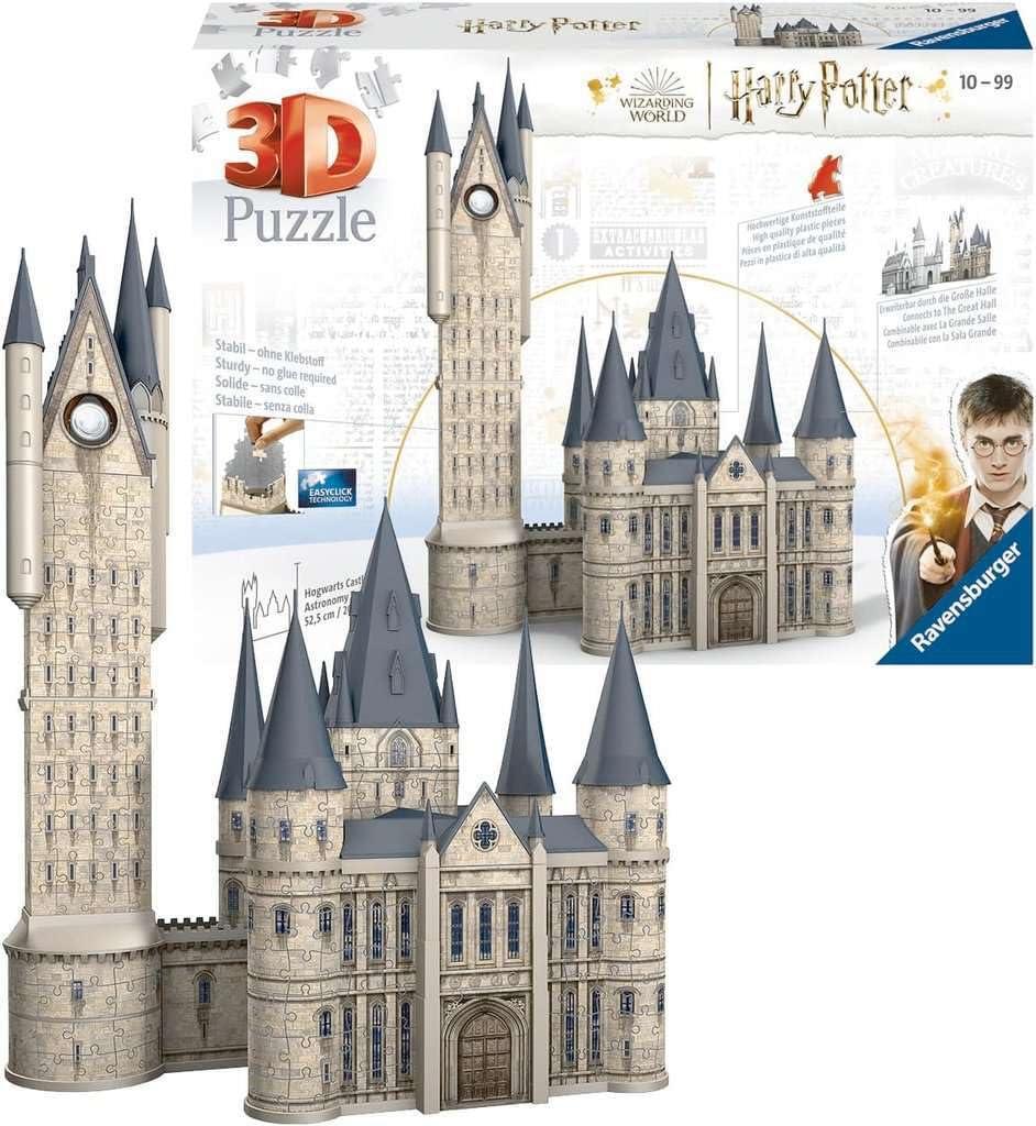 Ravensburger Ravensburger Harry Potter Gifts - 3D Jigsaw Puzzles for Kids and Adults Age 10 Years Up - Hogwarts Astronomy Tower - 540 Pieces - No Glue Required