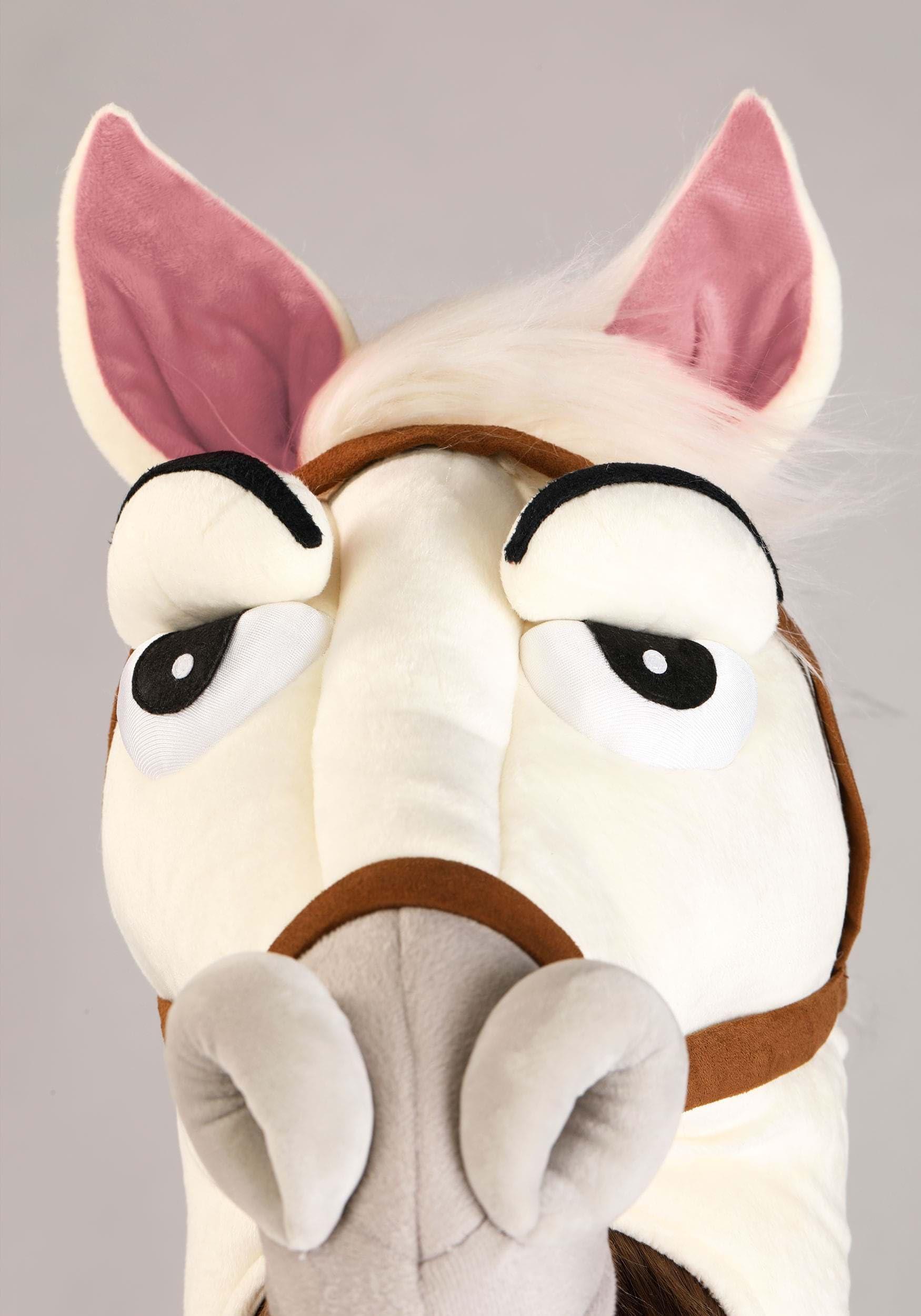 Fun Costumes Disney Tangled Maximus Children's Horse Costume | White Equestrian Character Jumpsuit With Headpiece And Saddle