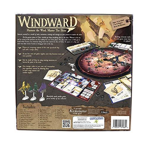 Windward Windward — Strategy Board Game — Harness The Wind Master The Skies Strategy Game for 1-5 Players — Ages 14+